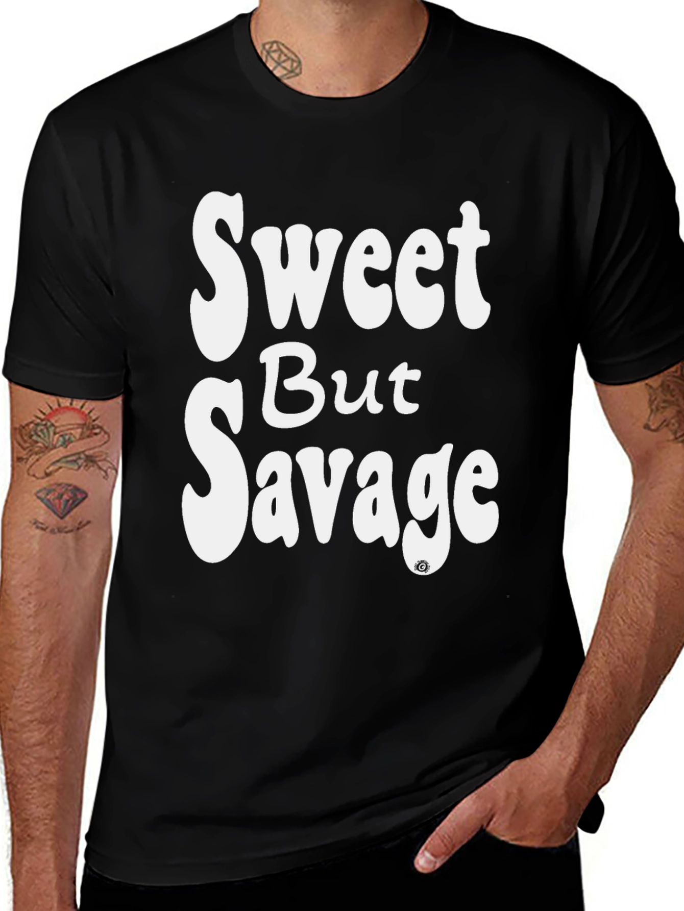 Variant 28 of Sweet But Savage Graphic T-Shirt