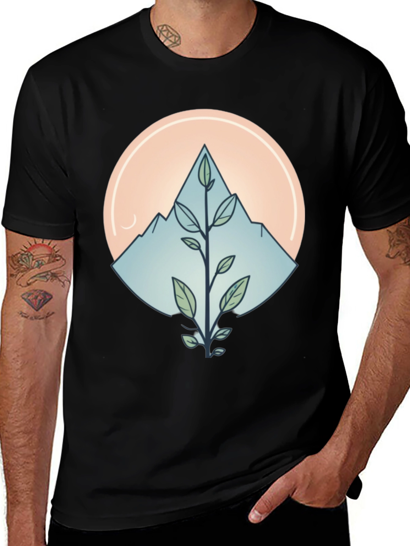 Variant 6 of Mountain Plant Graphic Tee