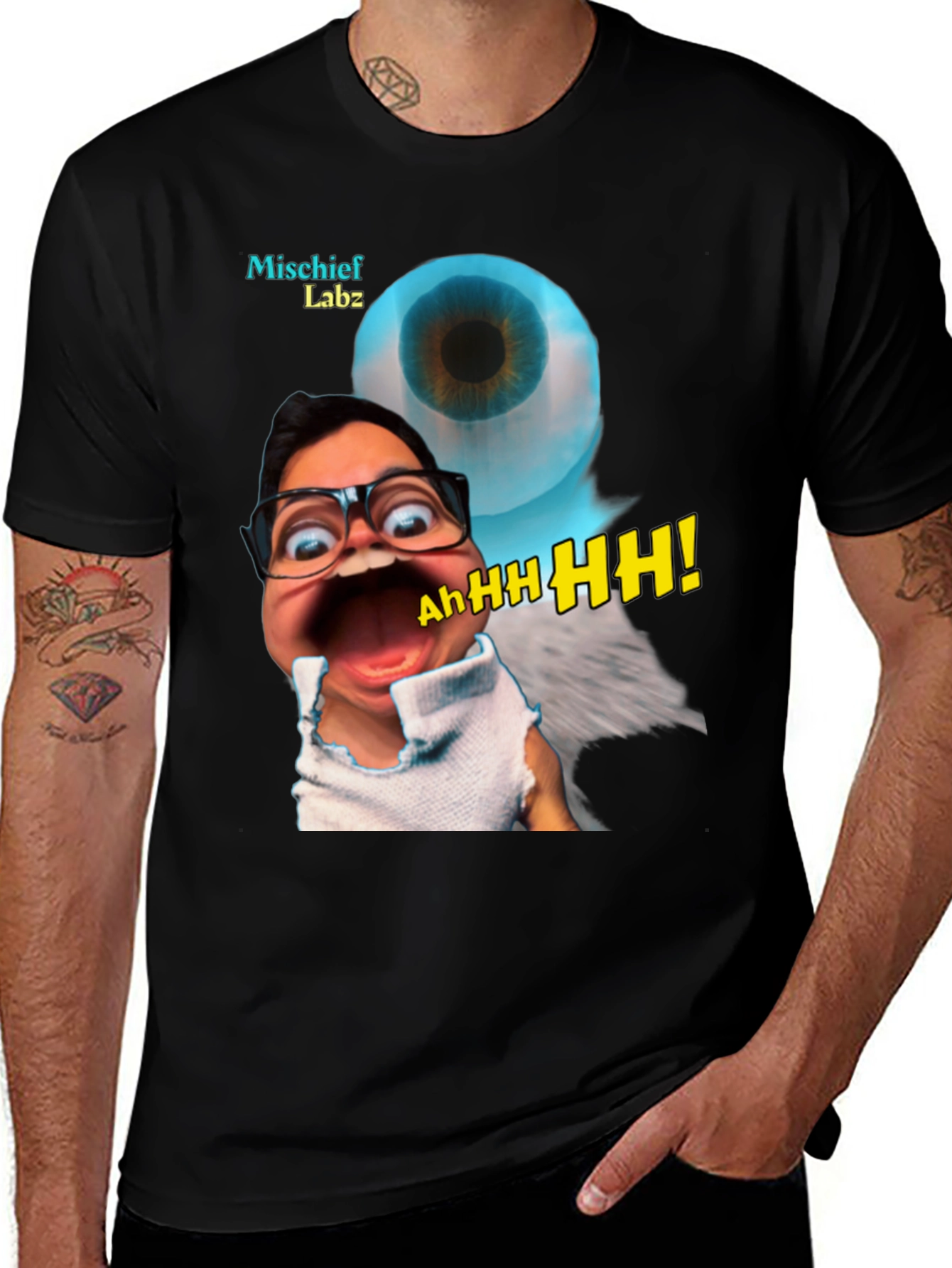 Variant 11 of Mischief Labz Eye Scream T-Shirt