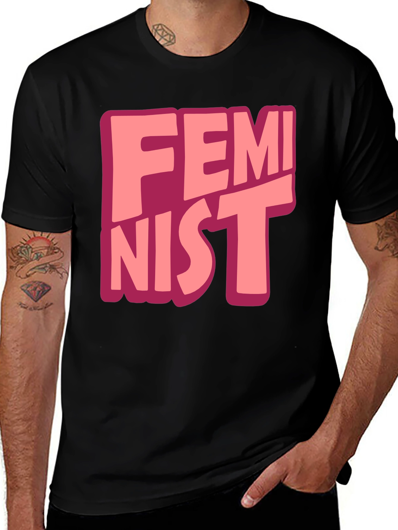 Variant 14 of Feminist Graphic Tee - Bold Statement Shirt