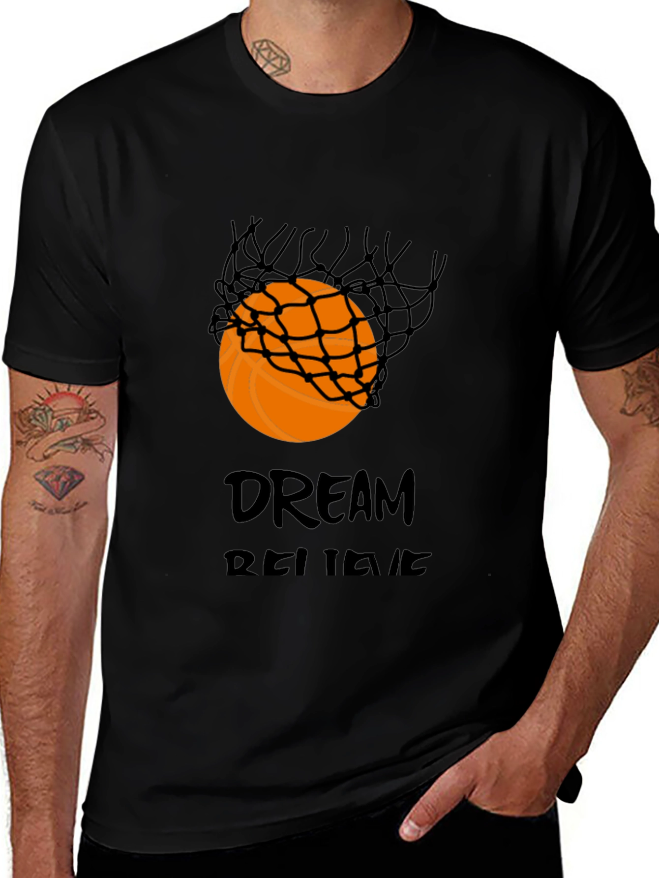 Variant 18 of Basketball Dream Believe T-Shirt