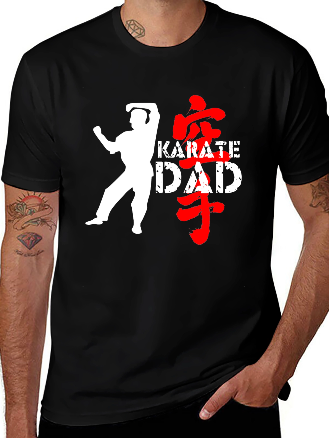 Karate Dad T-Shirt Martial Arts Graphic Tee