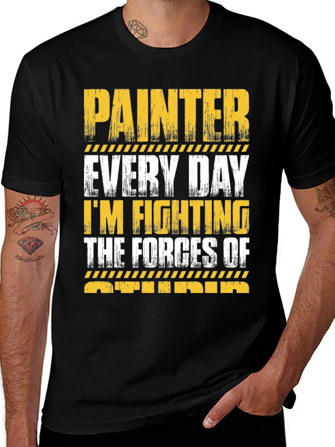 Variant 29 of Painter's Struggle T-Shirt - Humor Tee