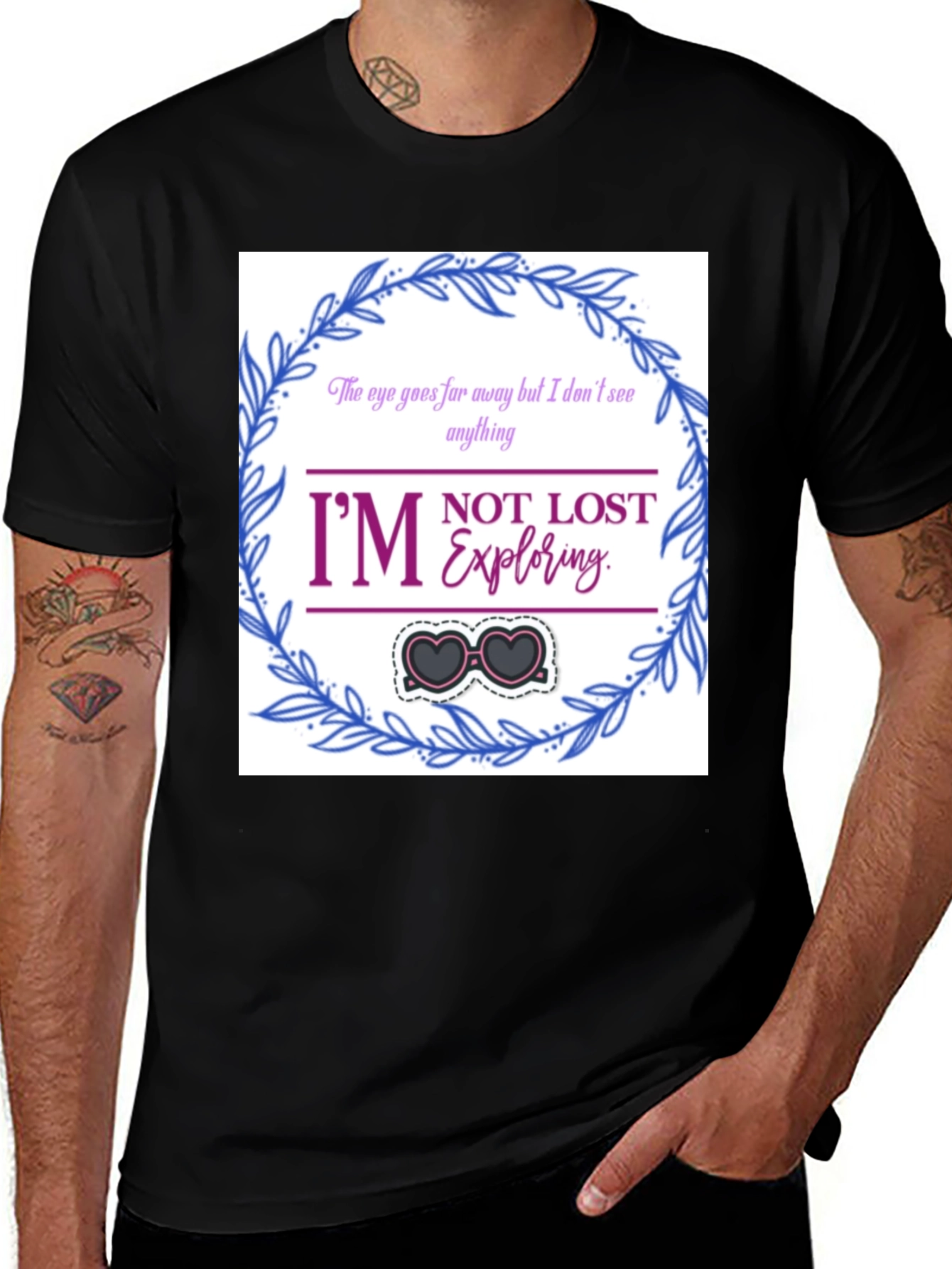 Variant 8 of I'm Not Lost Exploring T-Shirt