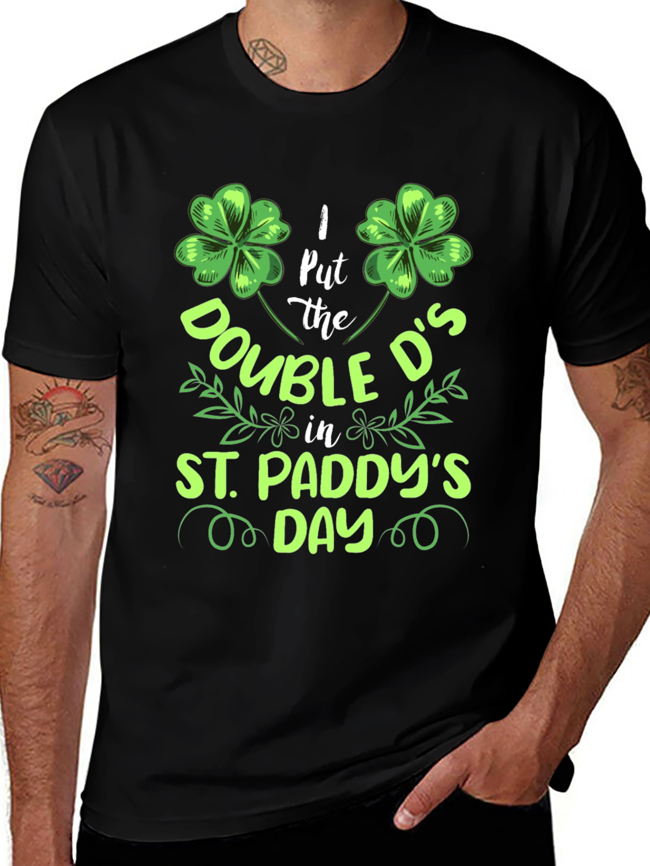 St. Paddy's Day "Double D's" Graphic Tee