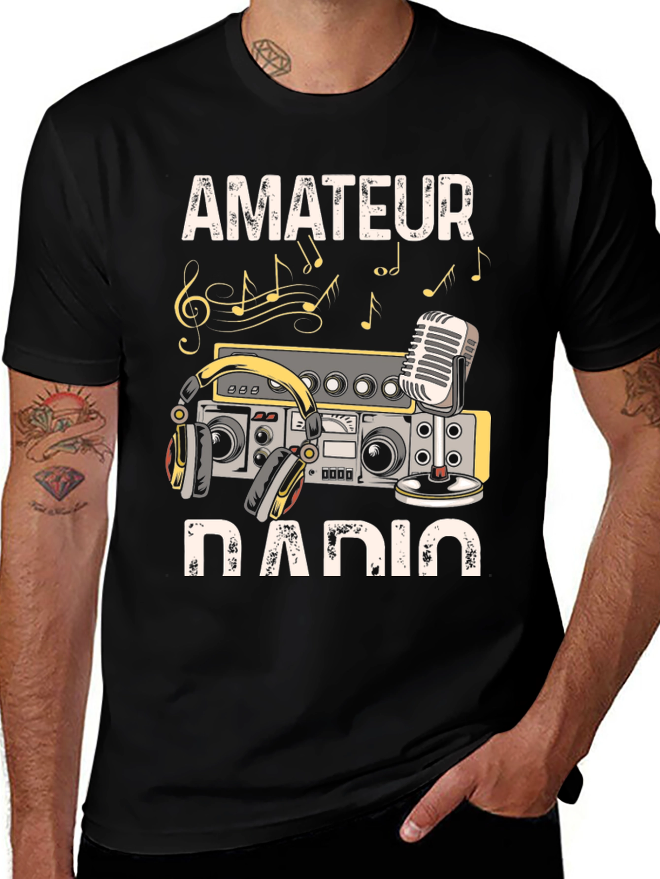 Variant 27 of Amateur Radio T-Shirt -  Ham Radio Operator Tee
