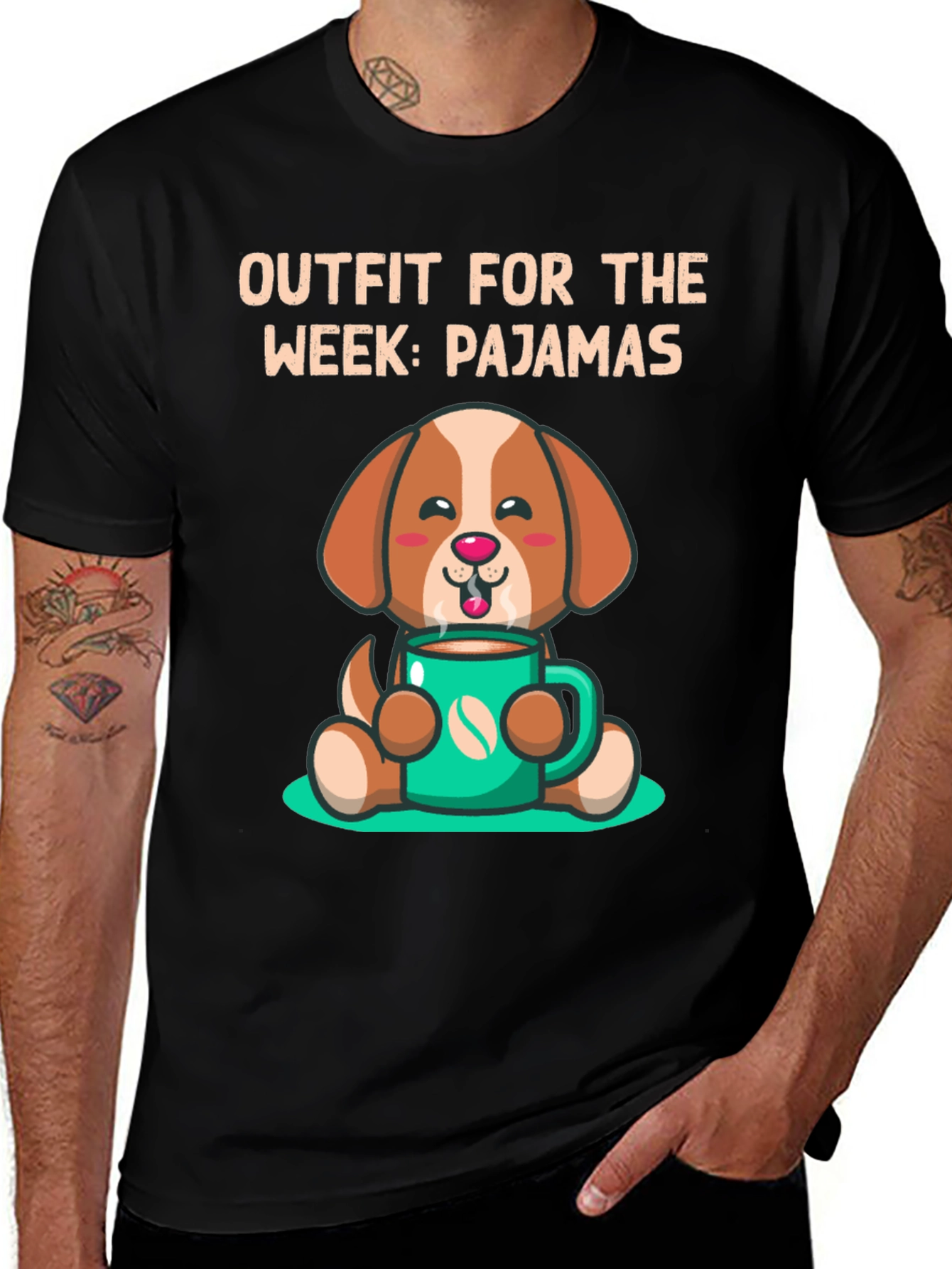 Variant 24 of Outfit for the Week: Pajamas T-Shirt