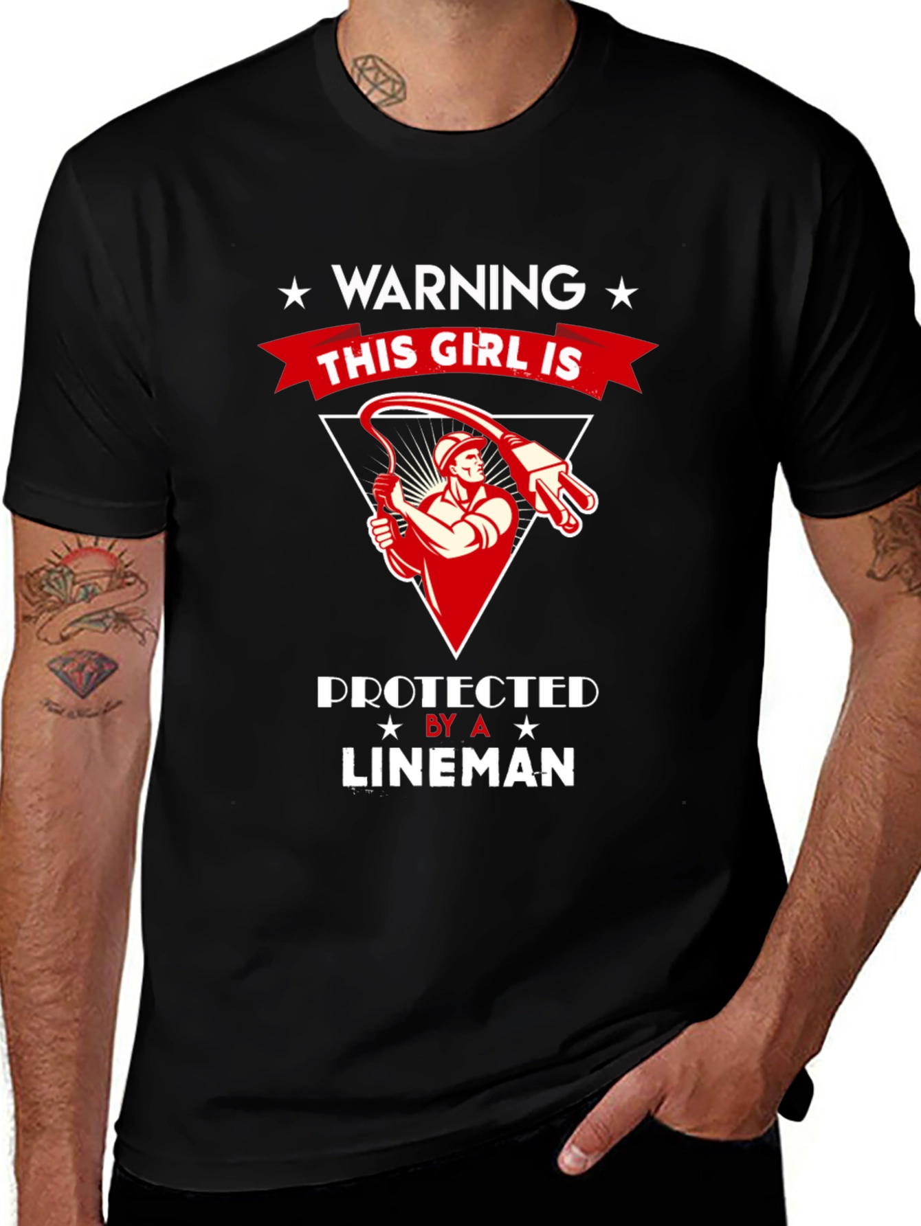 Variant 29 of Lineman's Girl T-Shirt