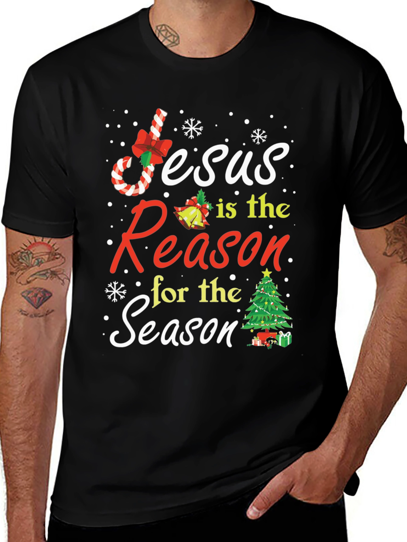 Jesus is the Reason for the Season Christmas T-Shirt