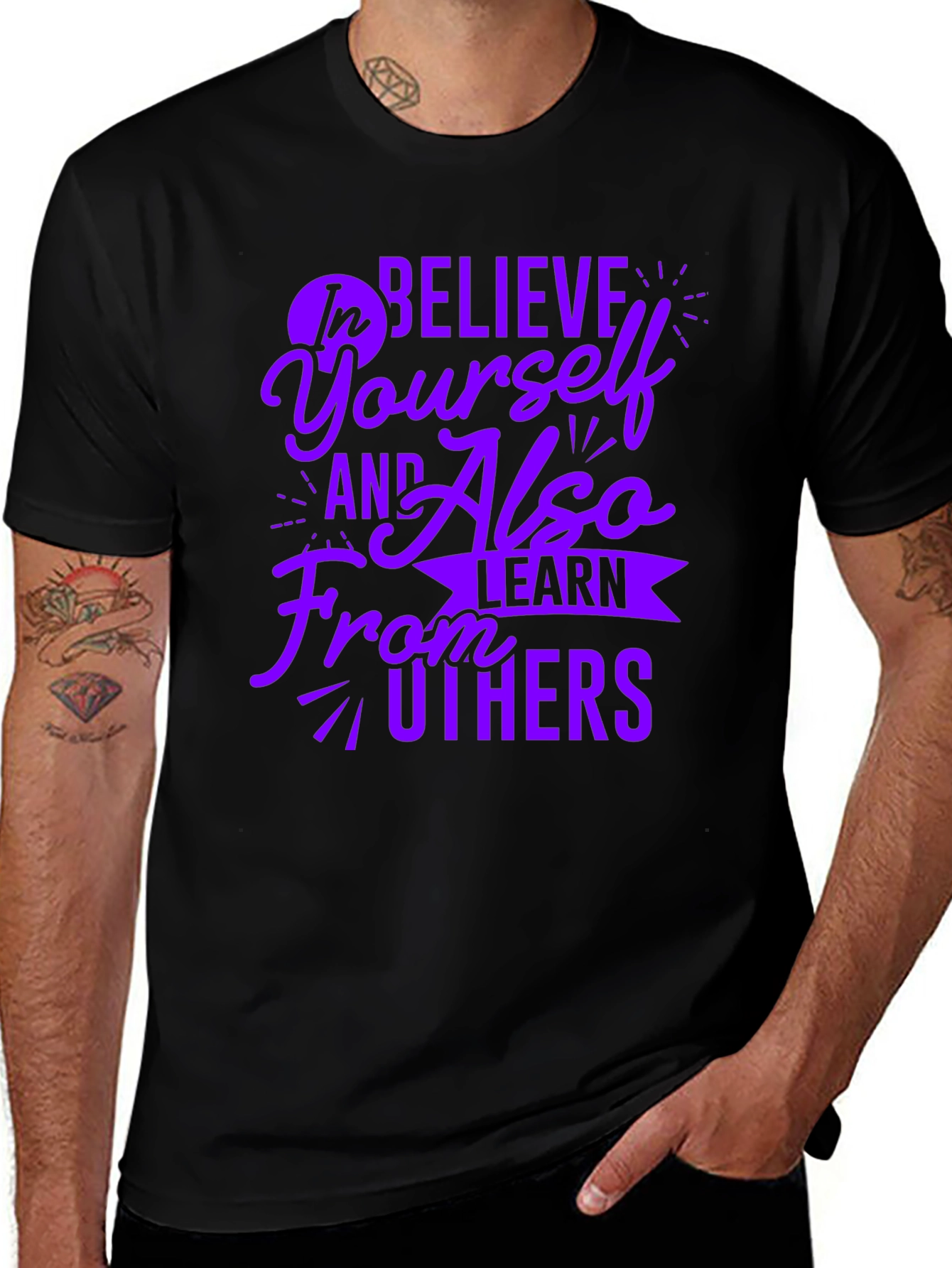 Believe In Yourself Motivational T-Shirt