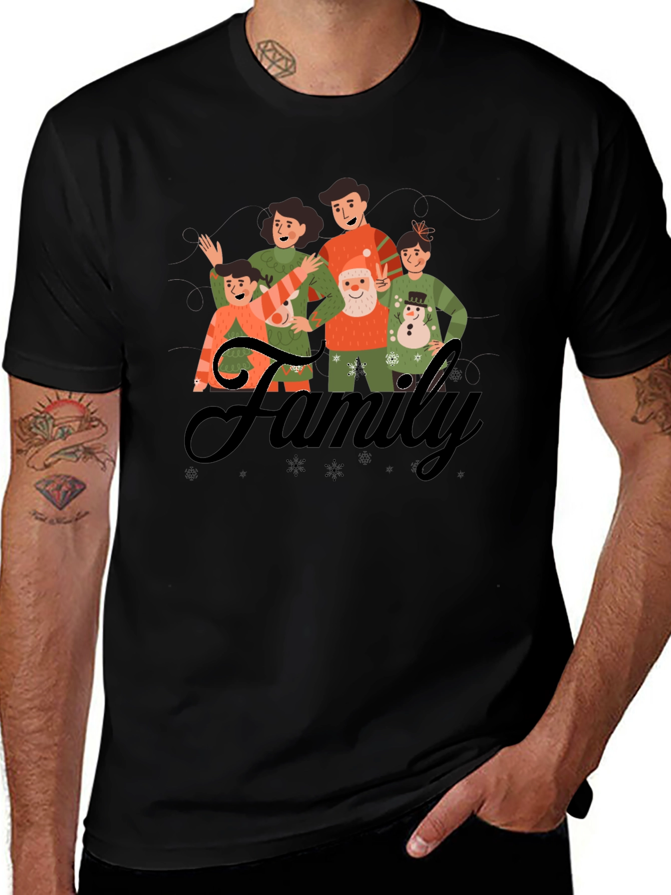 Variant 27 of Family Holiday T-Shirt