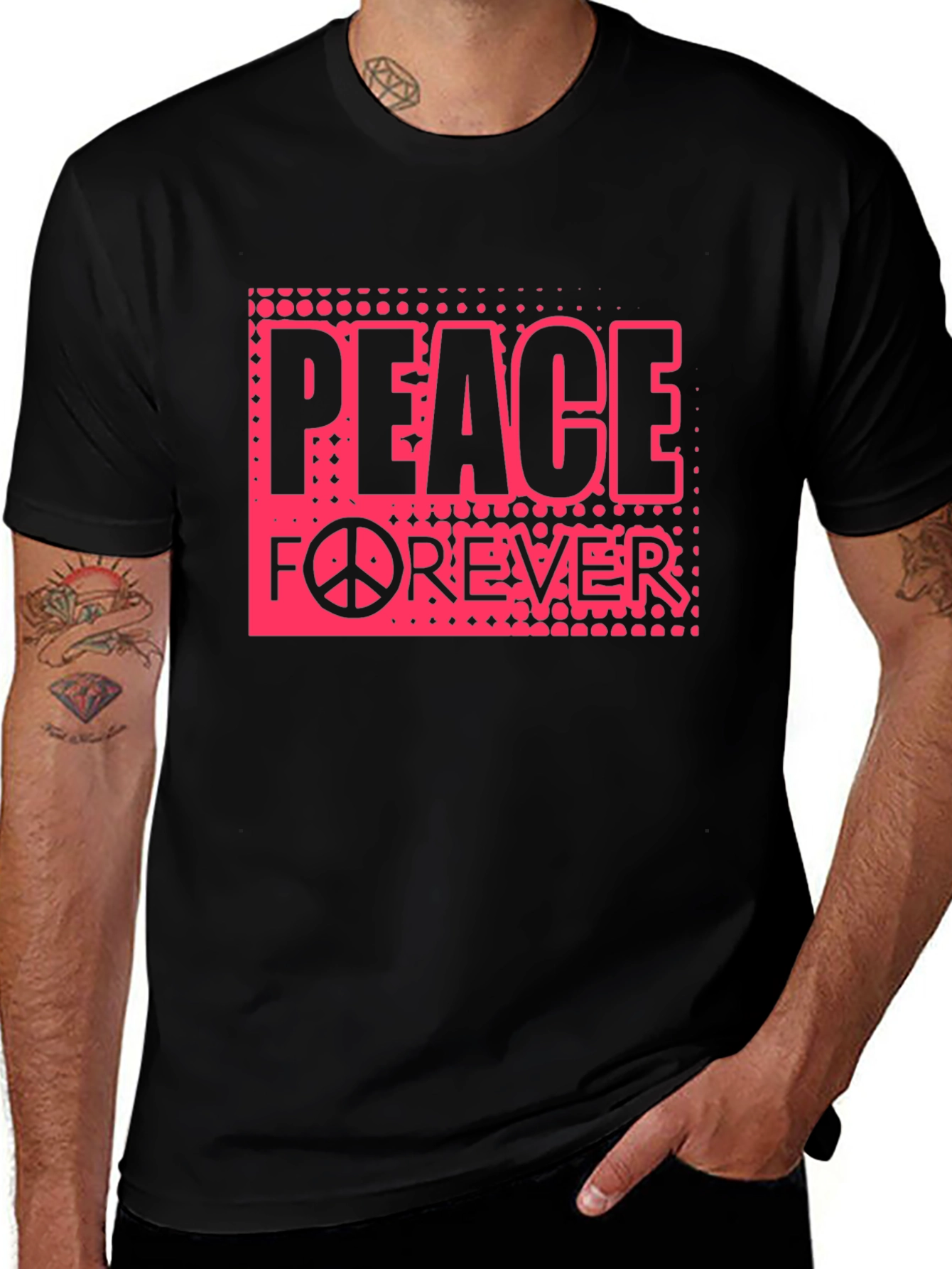 Variant 25 of Peace Forever Graphic T-Shirt