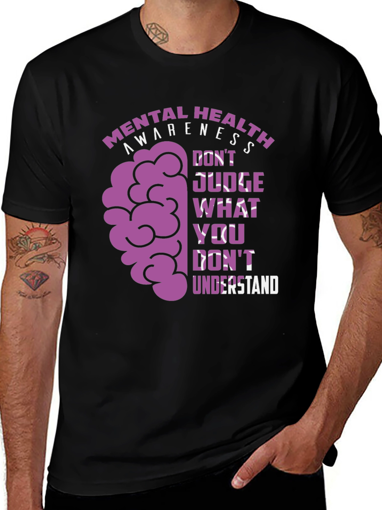 Variant 18 of Mental Health Awareness Graphic T-Shirt