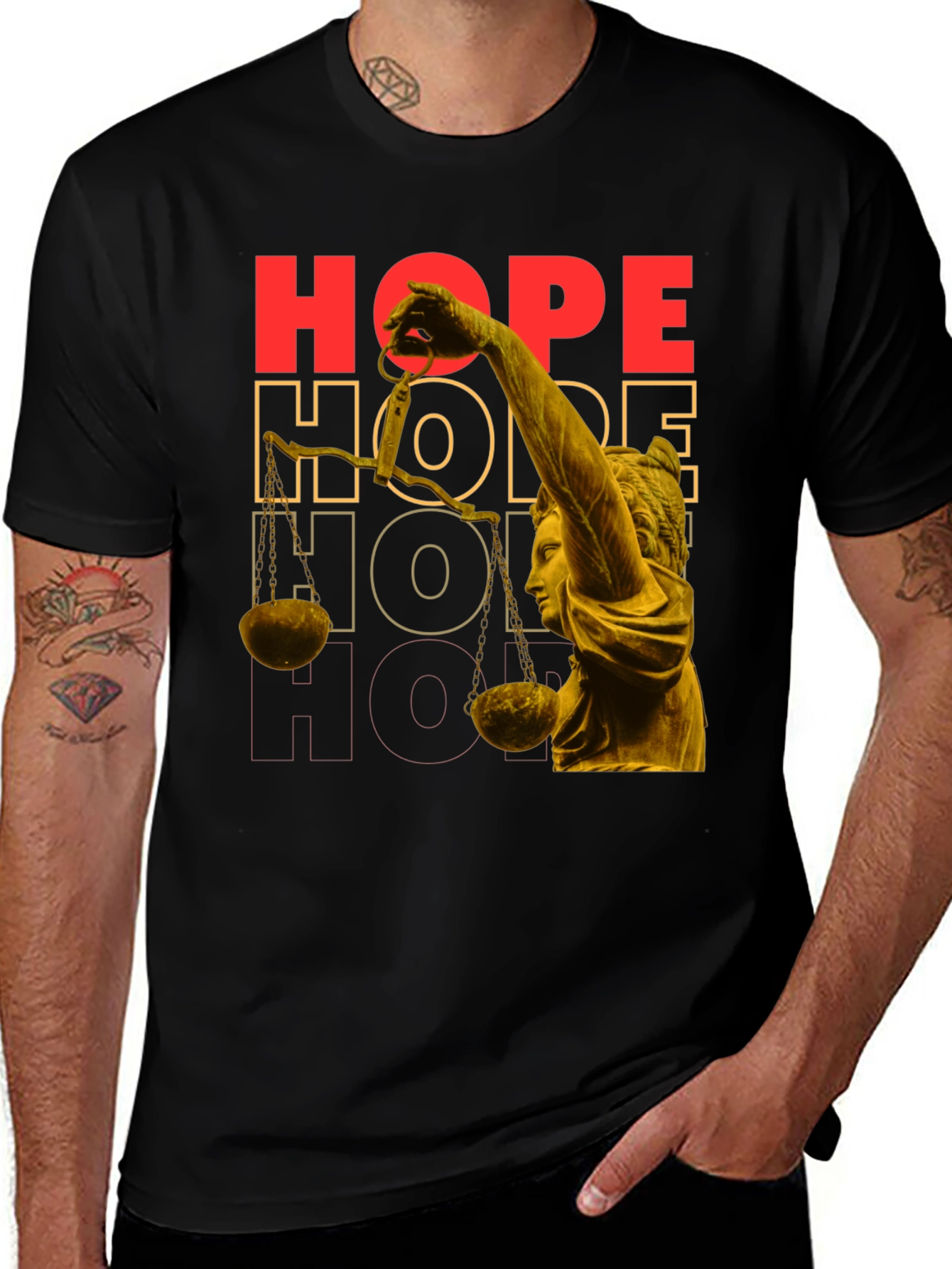 Variant 24 of Hope Graphic Print T-Shirt