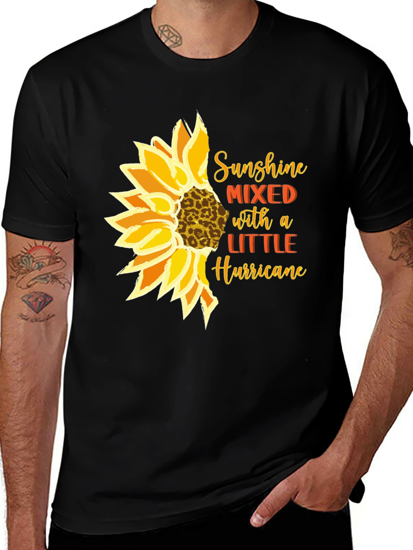 Variant 27 of Sunshine Sunflower Graphic Tee