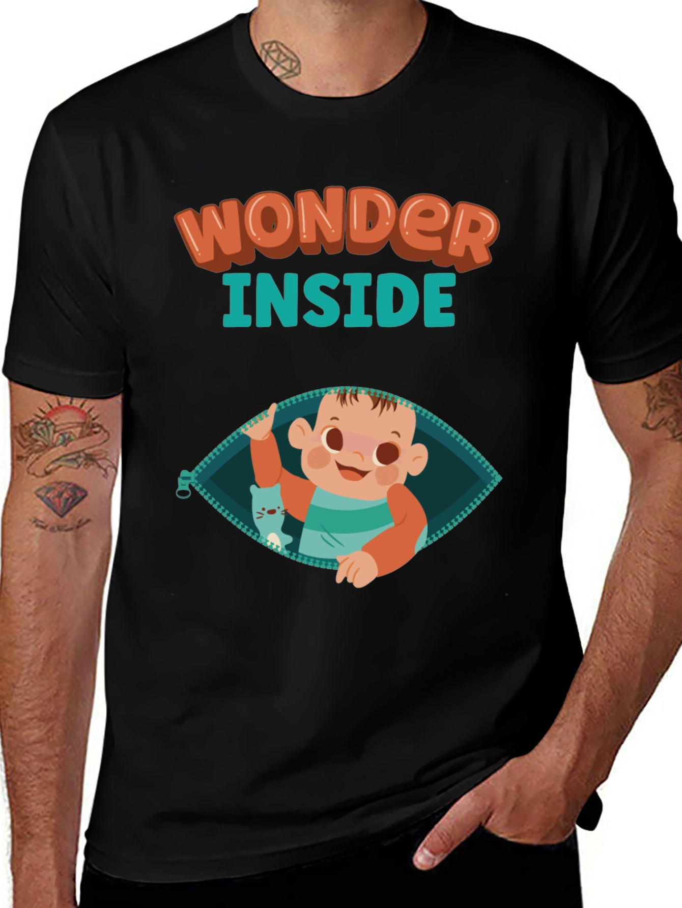 Wonder Inside Baby Bump T-Shirt