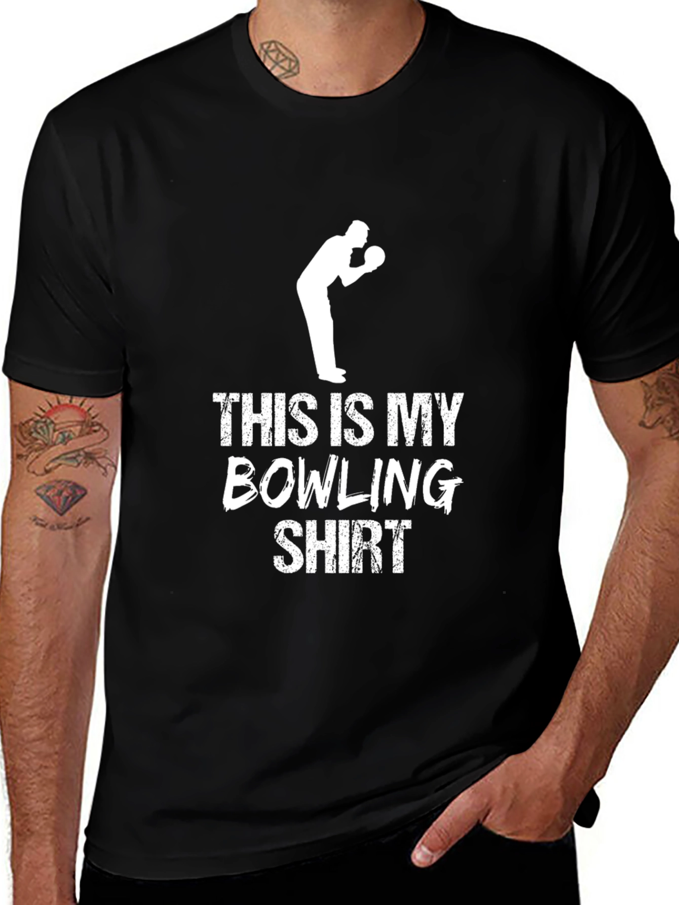 Variant 19 of This Is My Bowling Shirt - Funny Bowler Tee