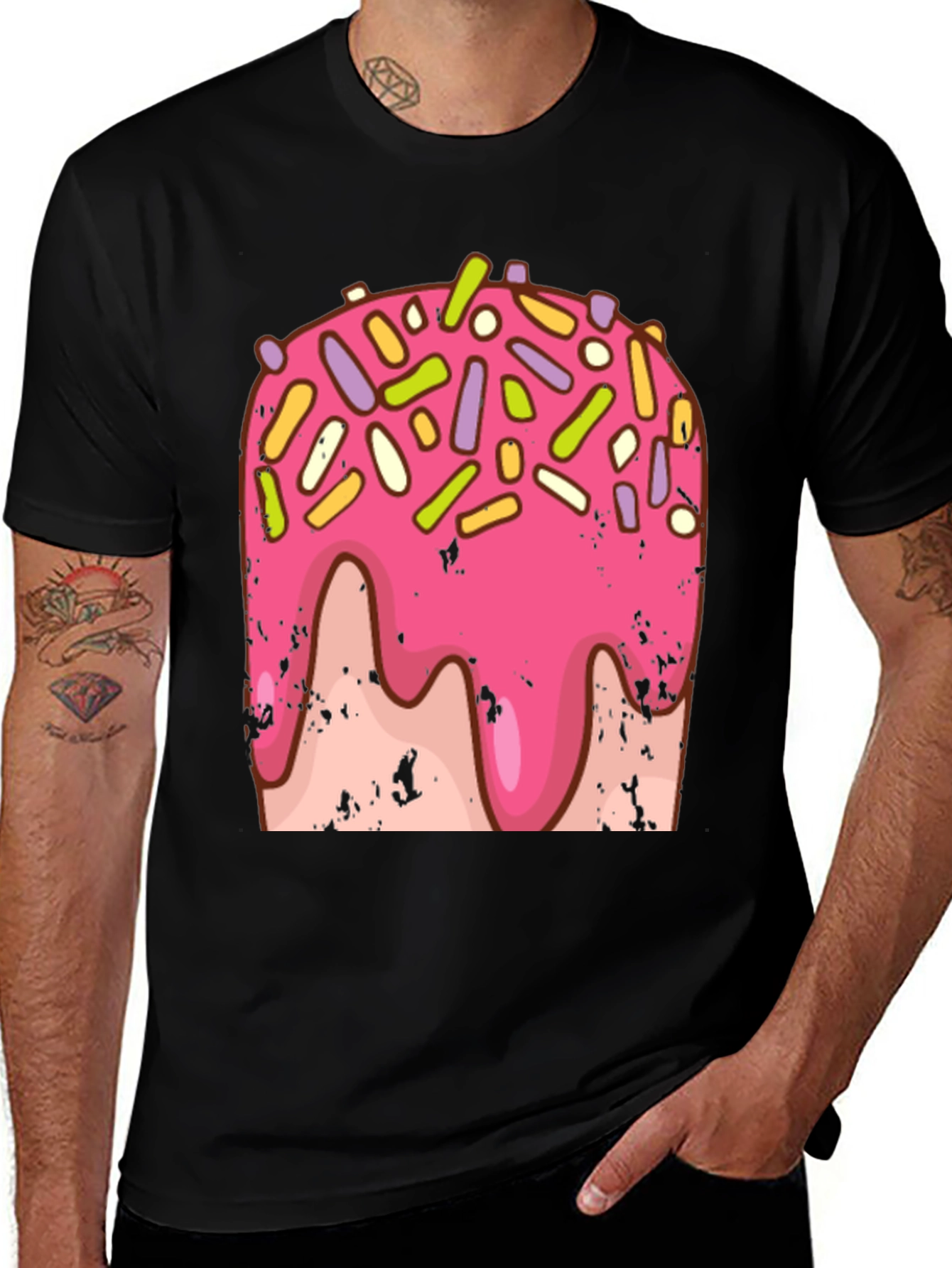 Variant 10 of Donut Glaze Graphic Tee - Unisex Casual T-Shirt