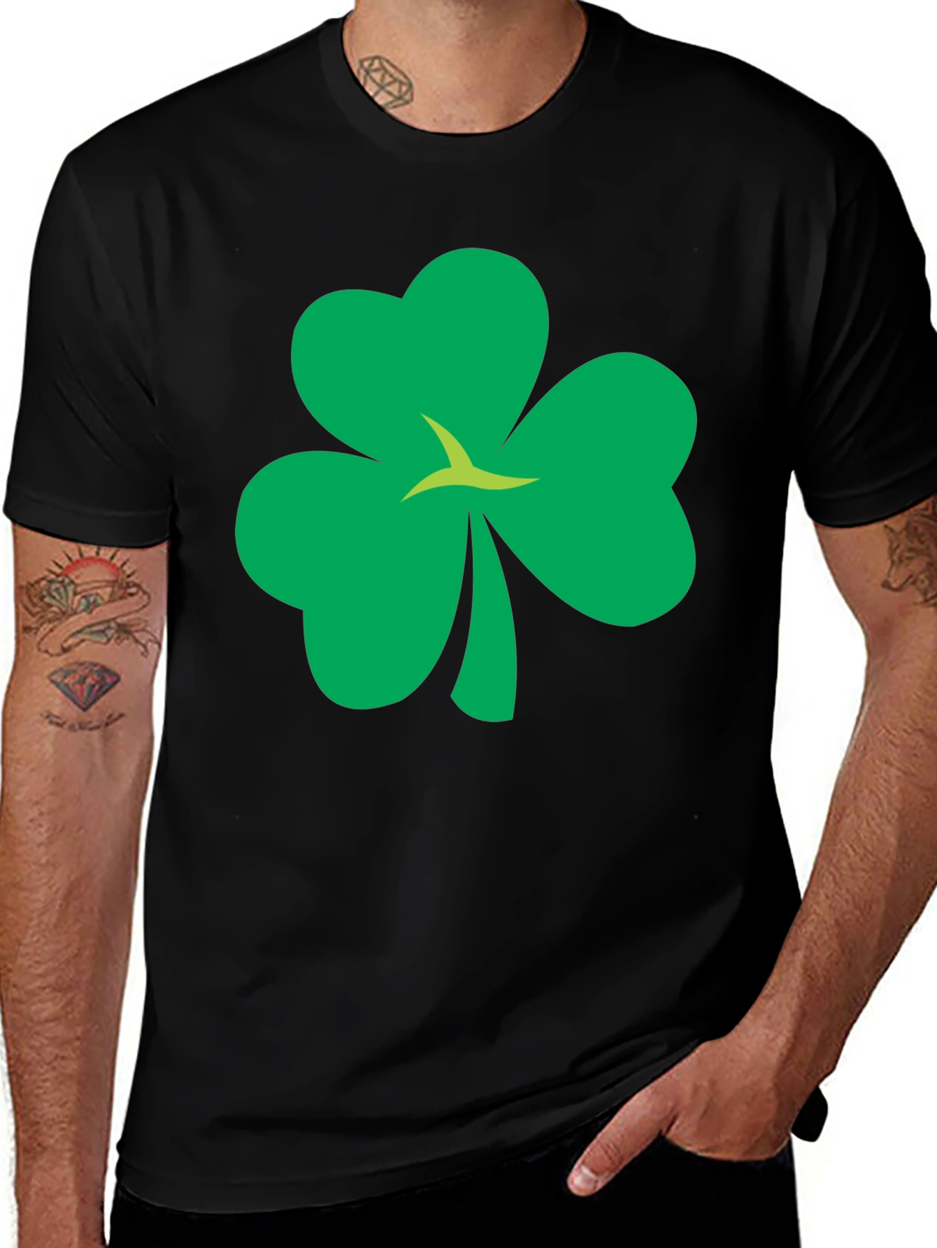 Variant 13 of Shamrock Graphic Tee - St. Patrick's Day