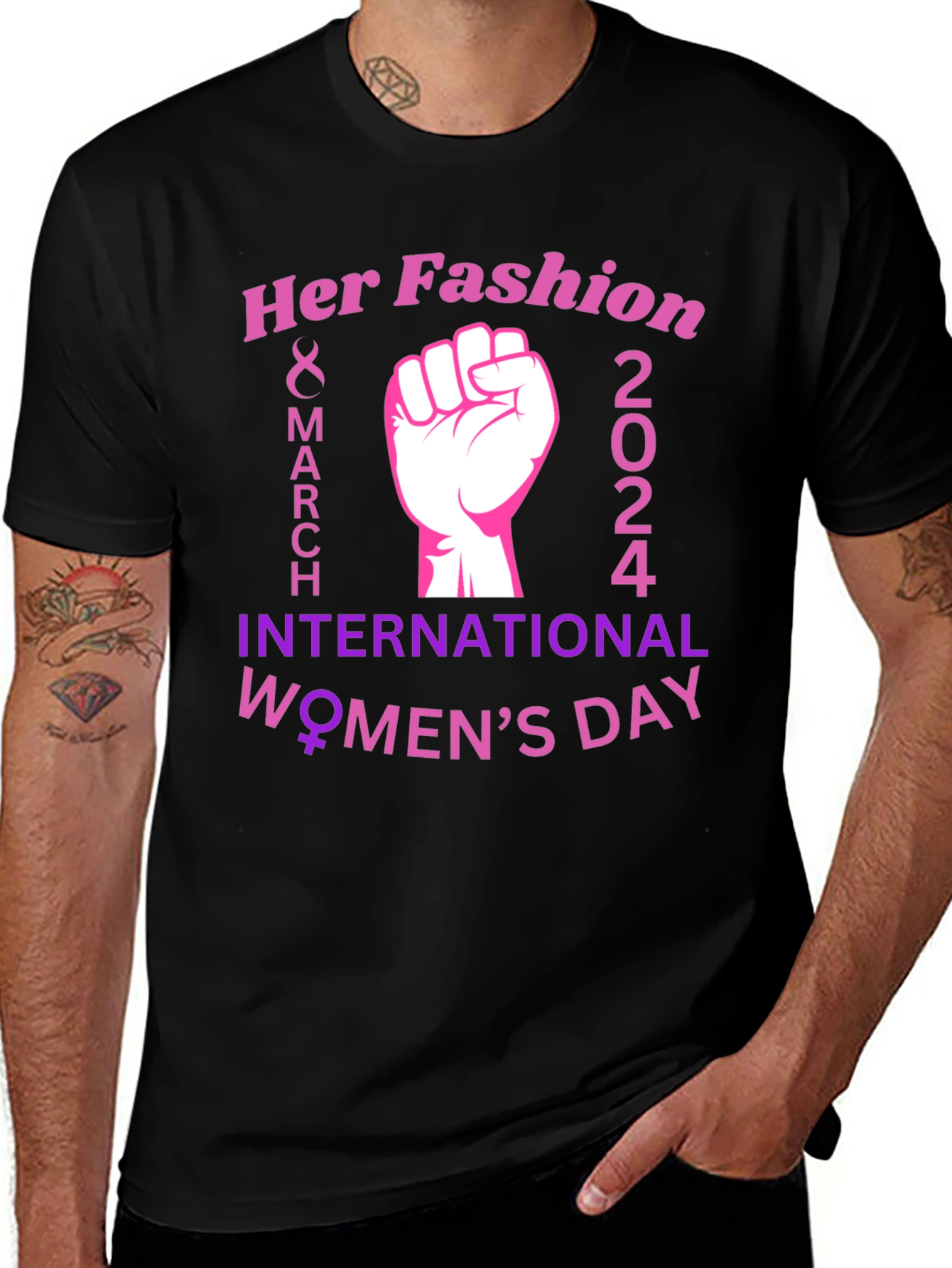 Variant 20 of Her Fashion International Women's Day T-Shirt