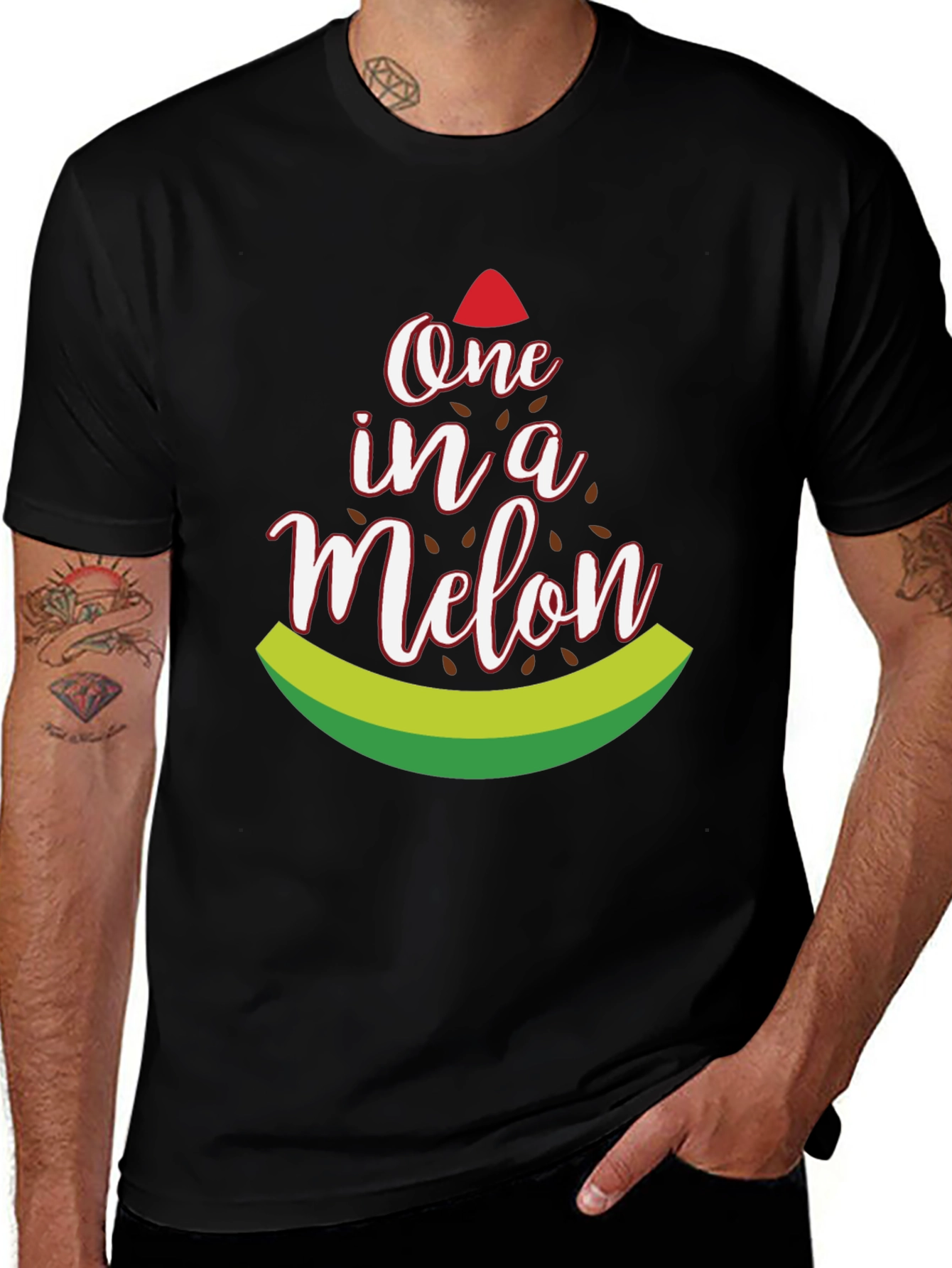 Variant 15 of One in a Melon Graphic T-Shirt