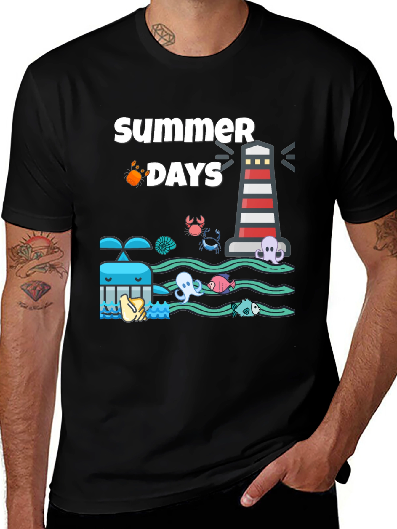 Summer Days Graphic T-Shirt