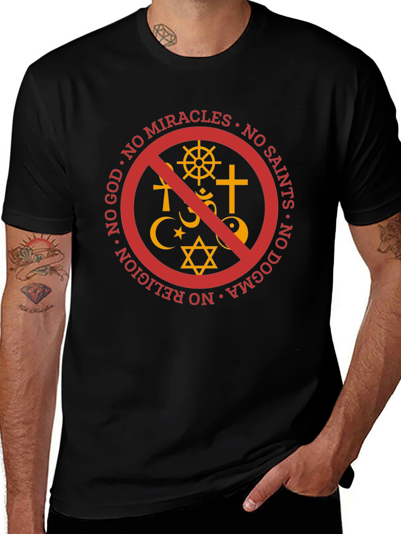 Variant 30 of Atheist No Religion T-Shirt