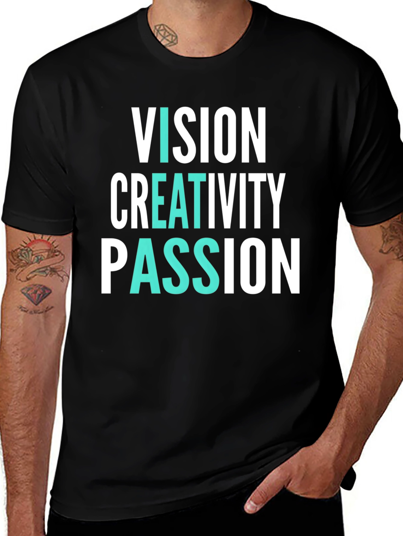 Variant 20 of Vision Creativity Passion Graphic Tee
