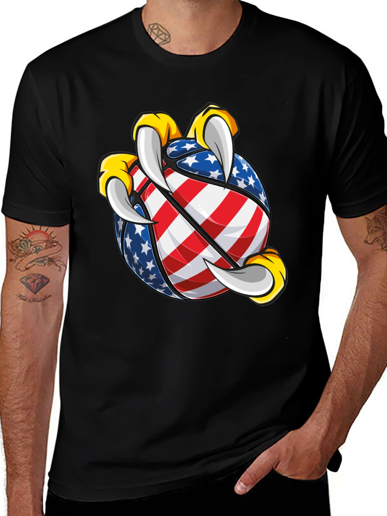 Variant 14 of USA Basketball Claw T-Shirt