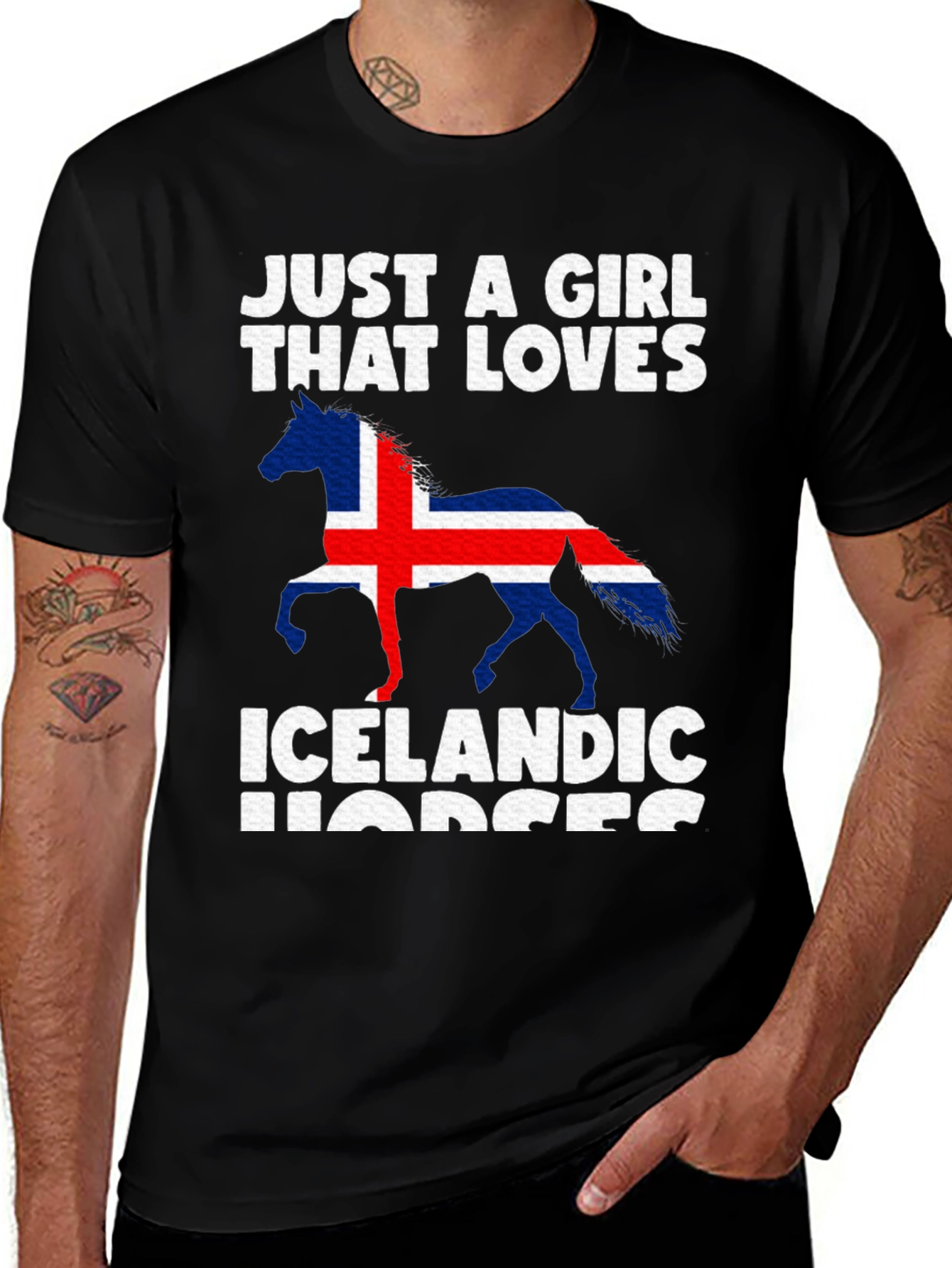 Icelandic Horse Lover T-Shirt