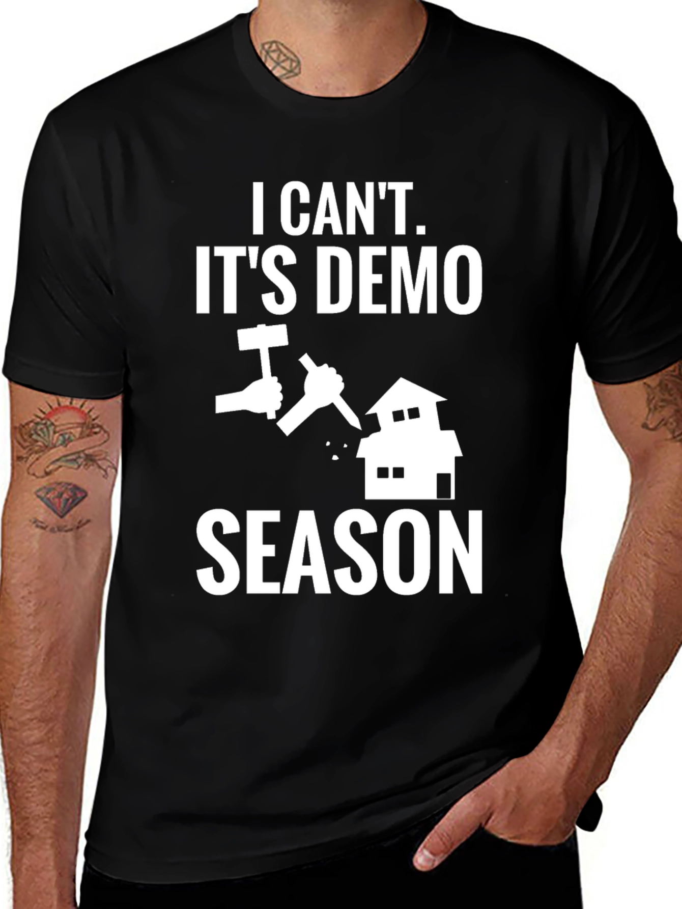 Variant 26 of Demo Season T-Shirt - Construction Humor Tee