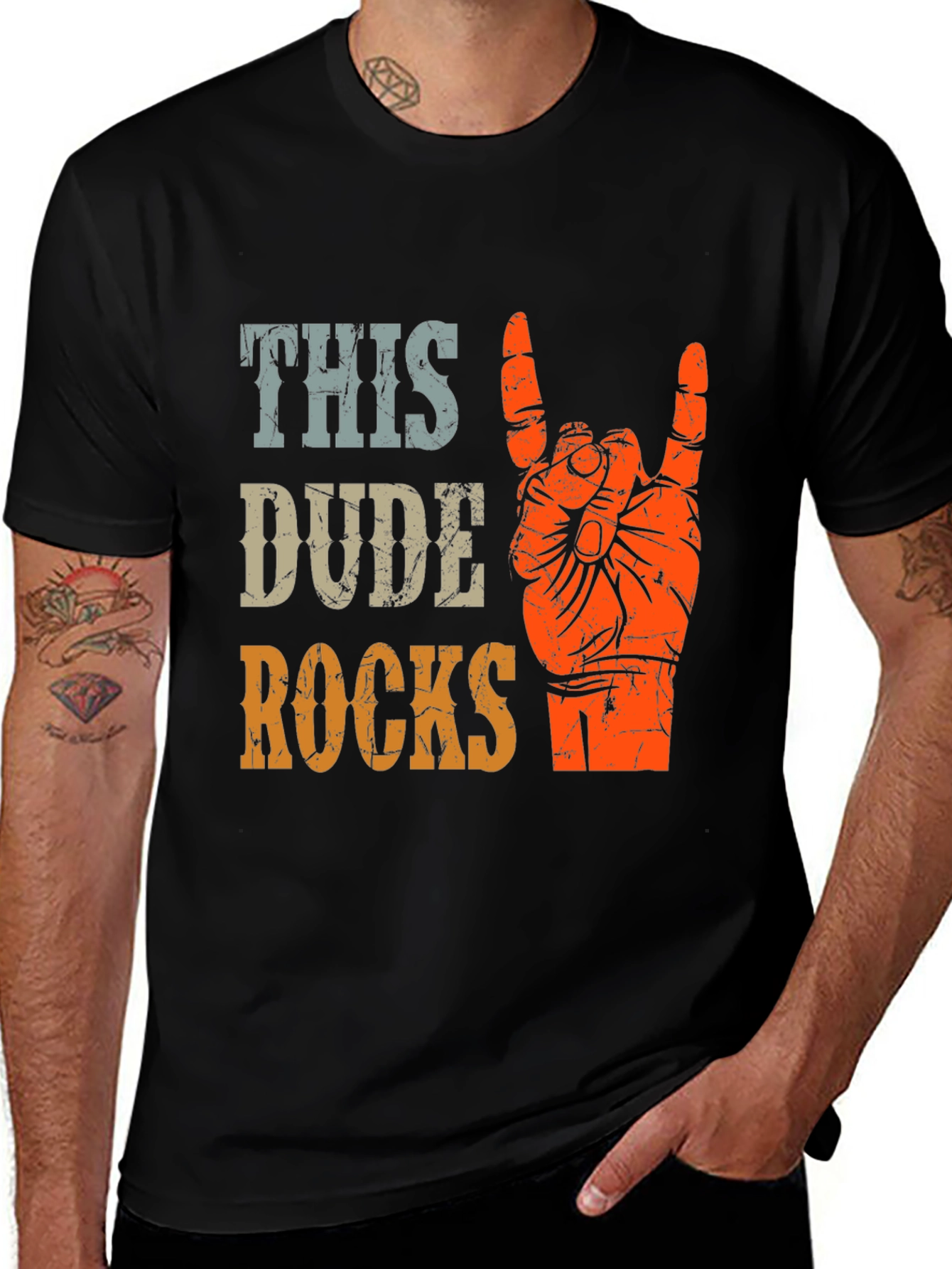 Variant 30 of This Dude Rocks T-Shirt