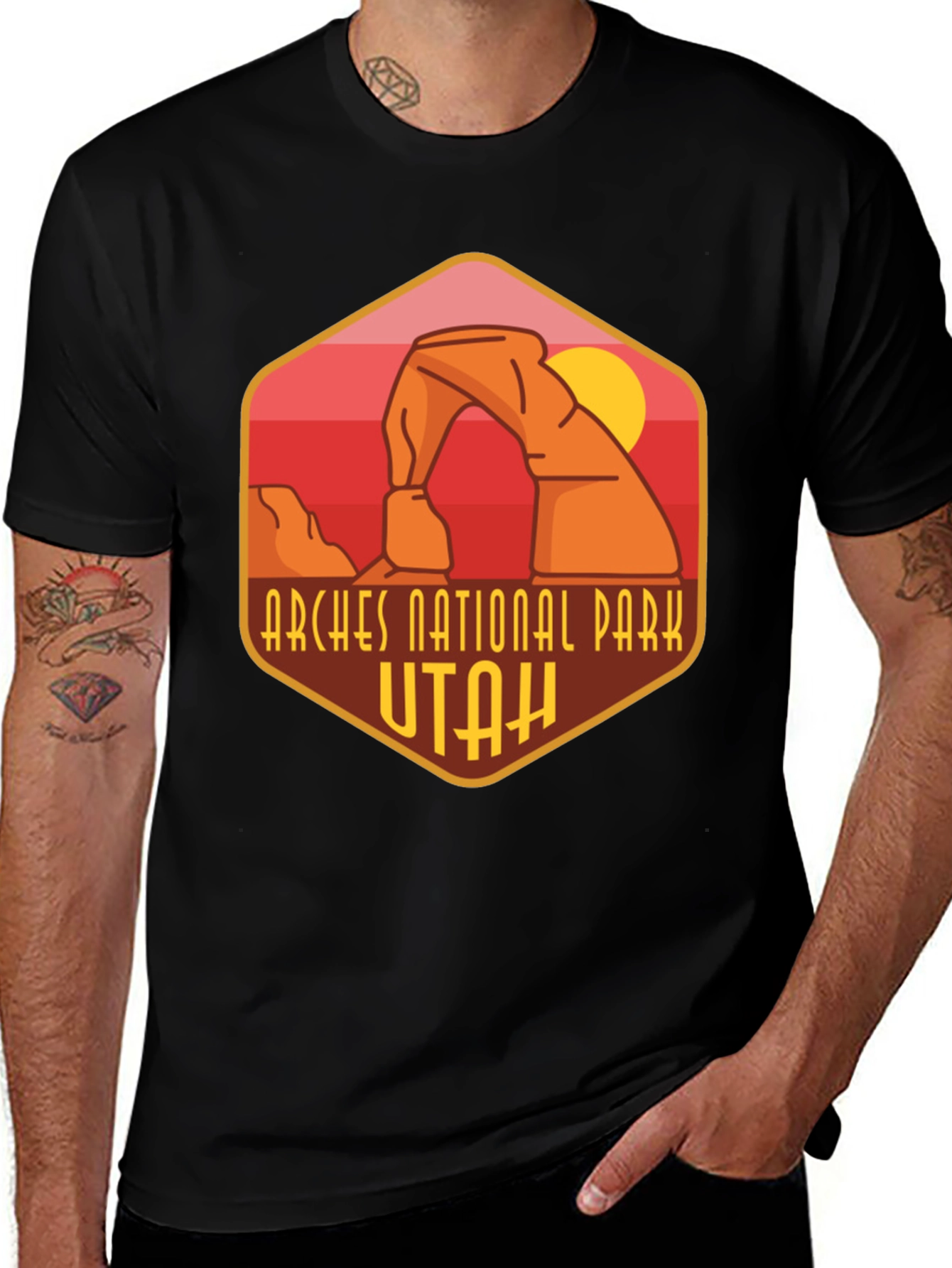 Variant 29 of Arches National Park Utah Graphic T-Shirt