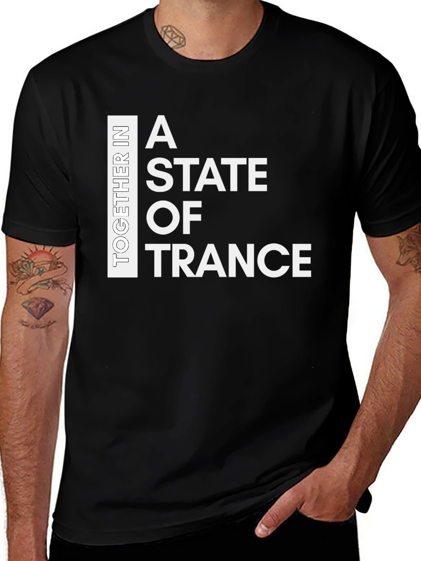 A State of Trance Black T-Shirt