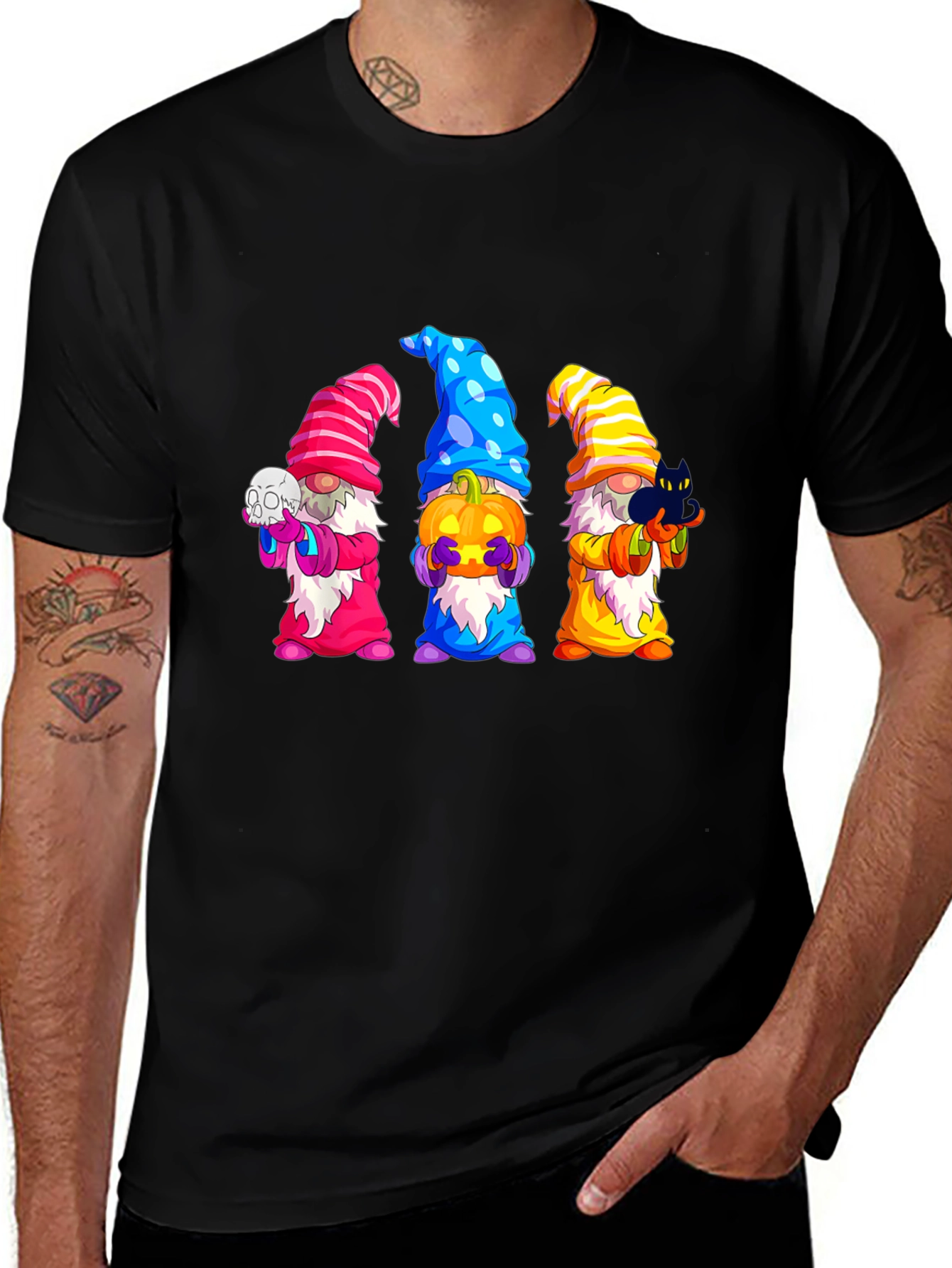 Halloween Gnomes T-Shirt: Festive & Fun!
