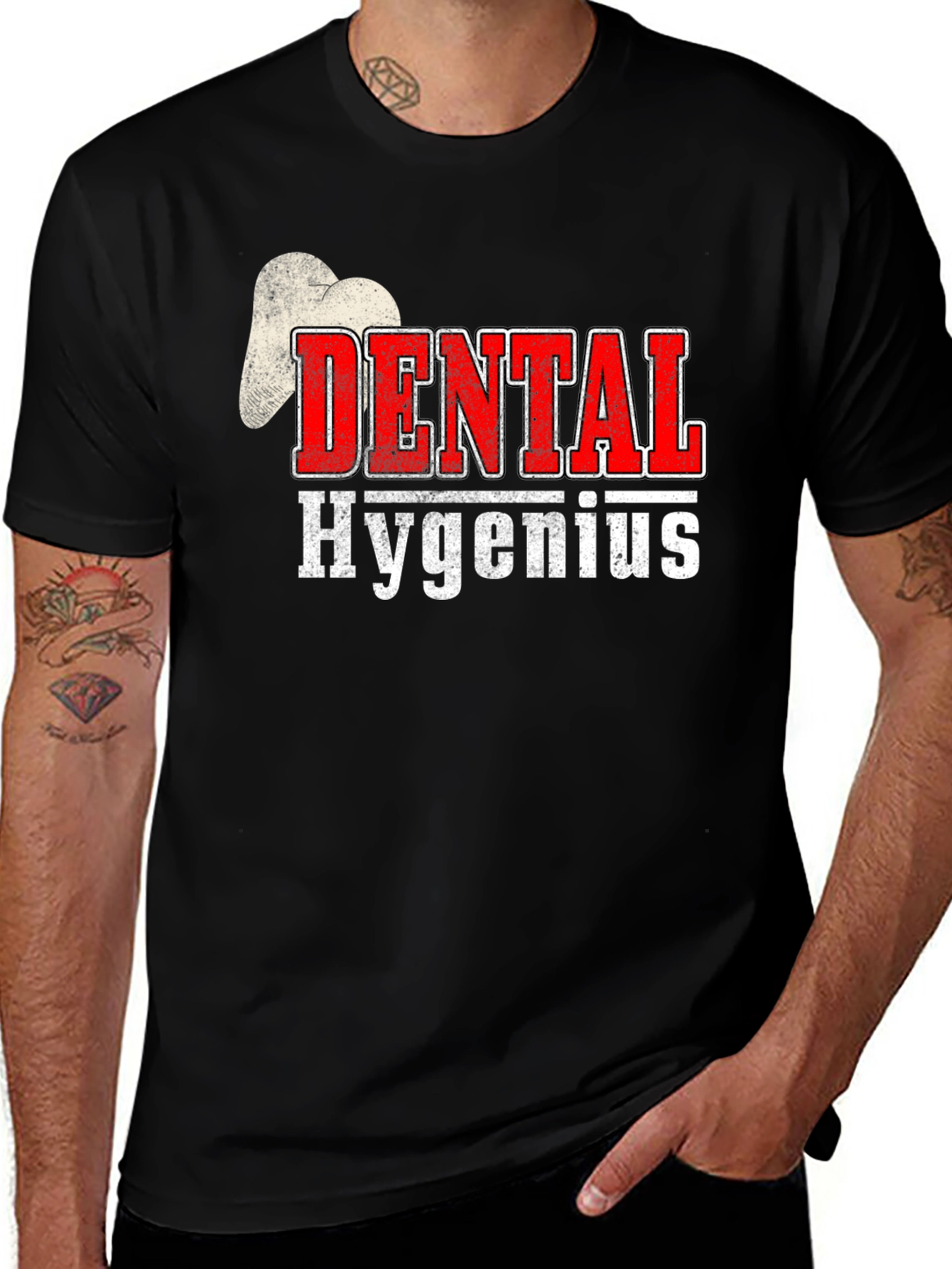 Dental Hygienist T-Shirt - Black