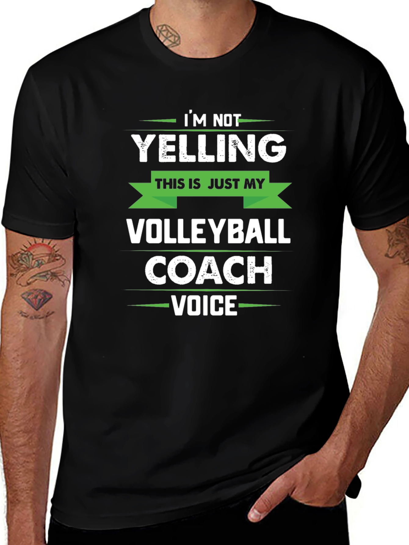 Variant 10 of Volleyball Coach Voice T-Shirt - Funny Gift