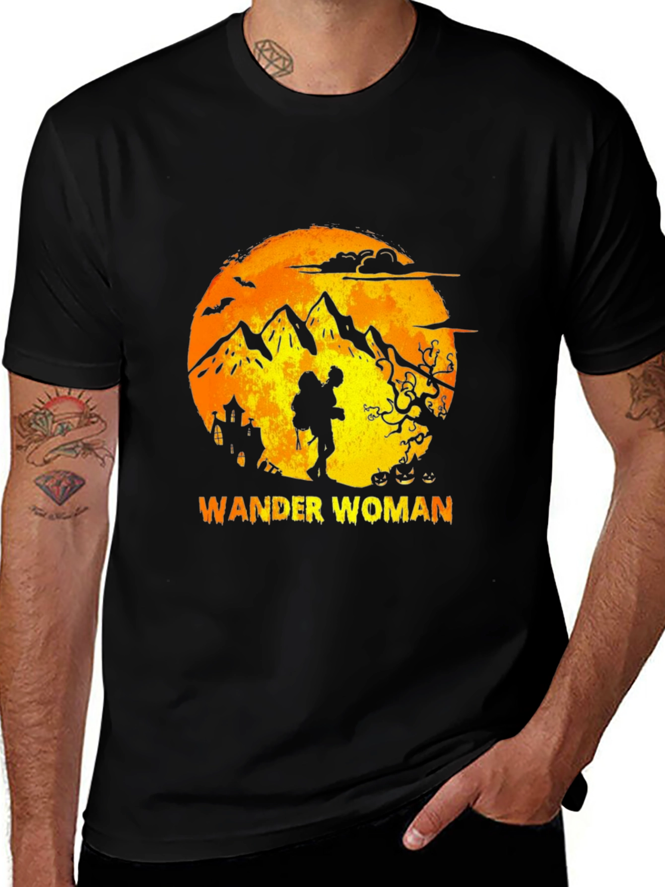 Wander Woman Halloween Graphic Tee