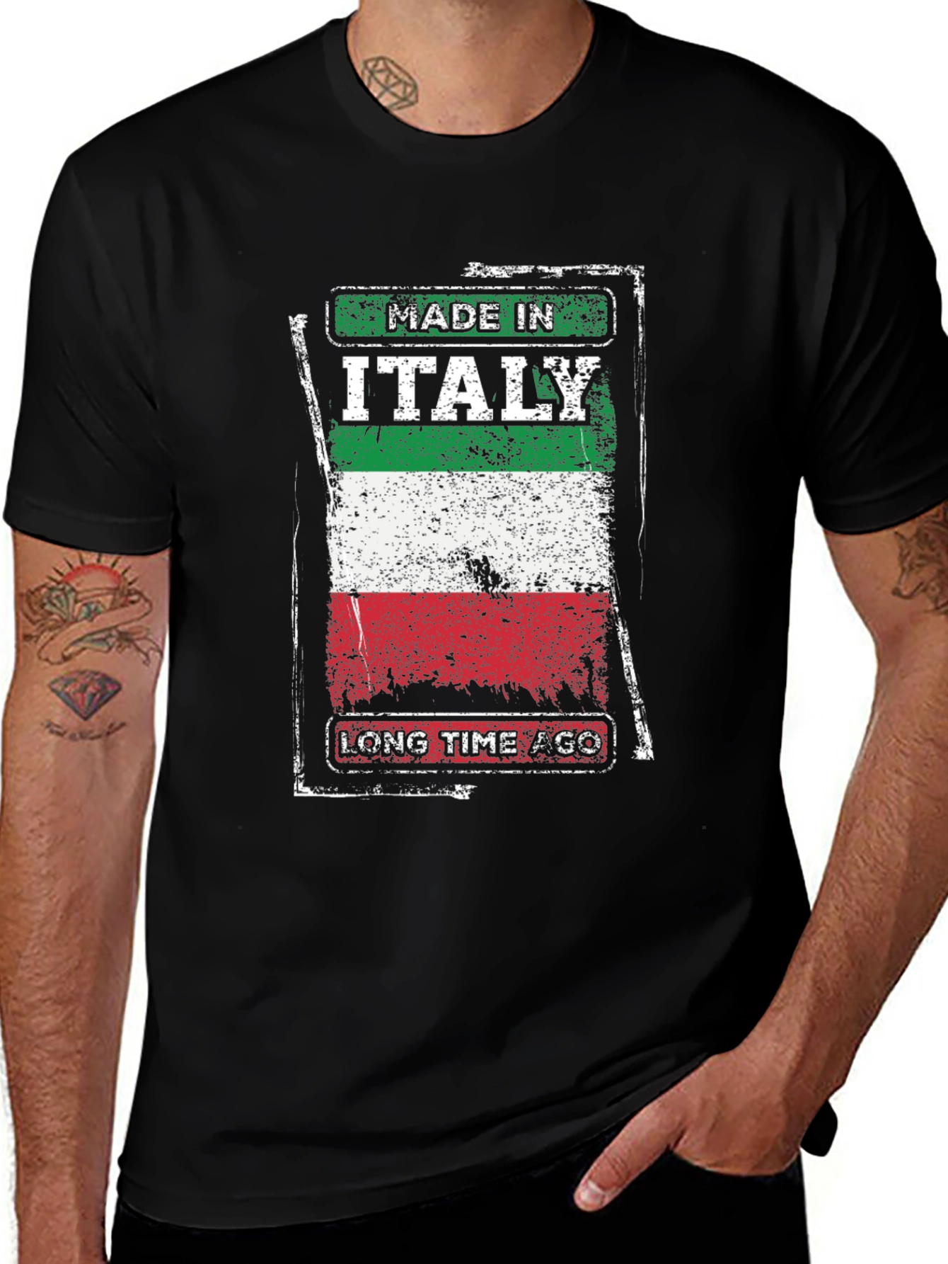 Made in Italy Vintage Style T-Shirt