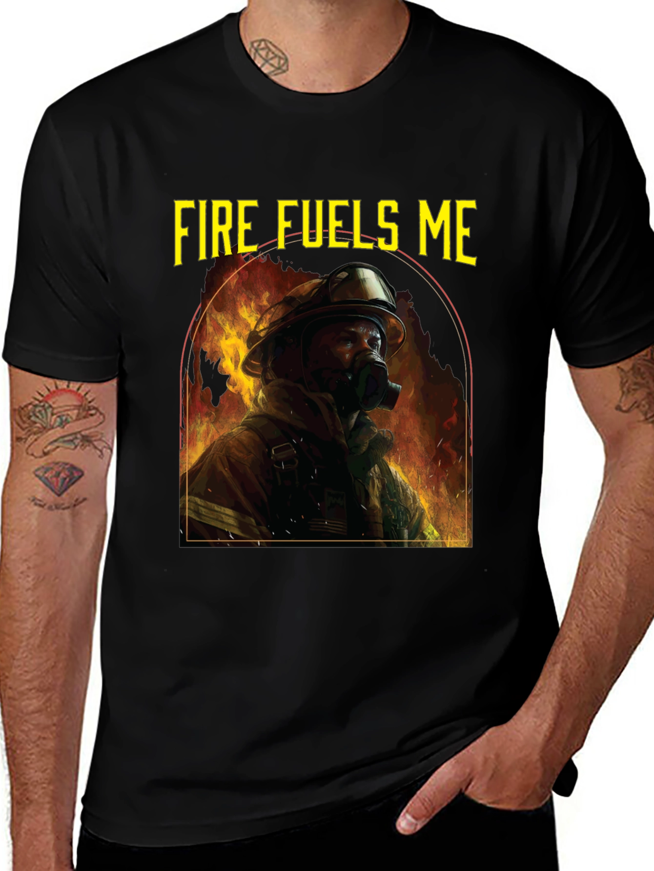 Variant 11 of Fire Fuels Me Graphic T-Shirt