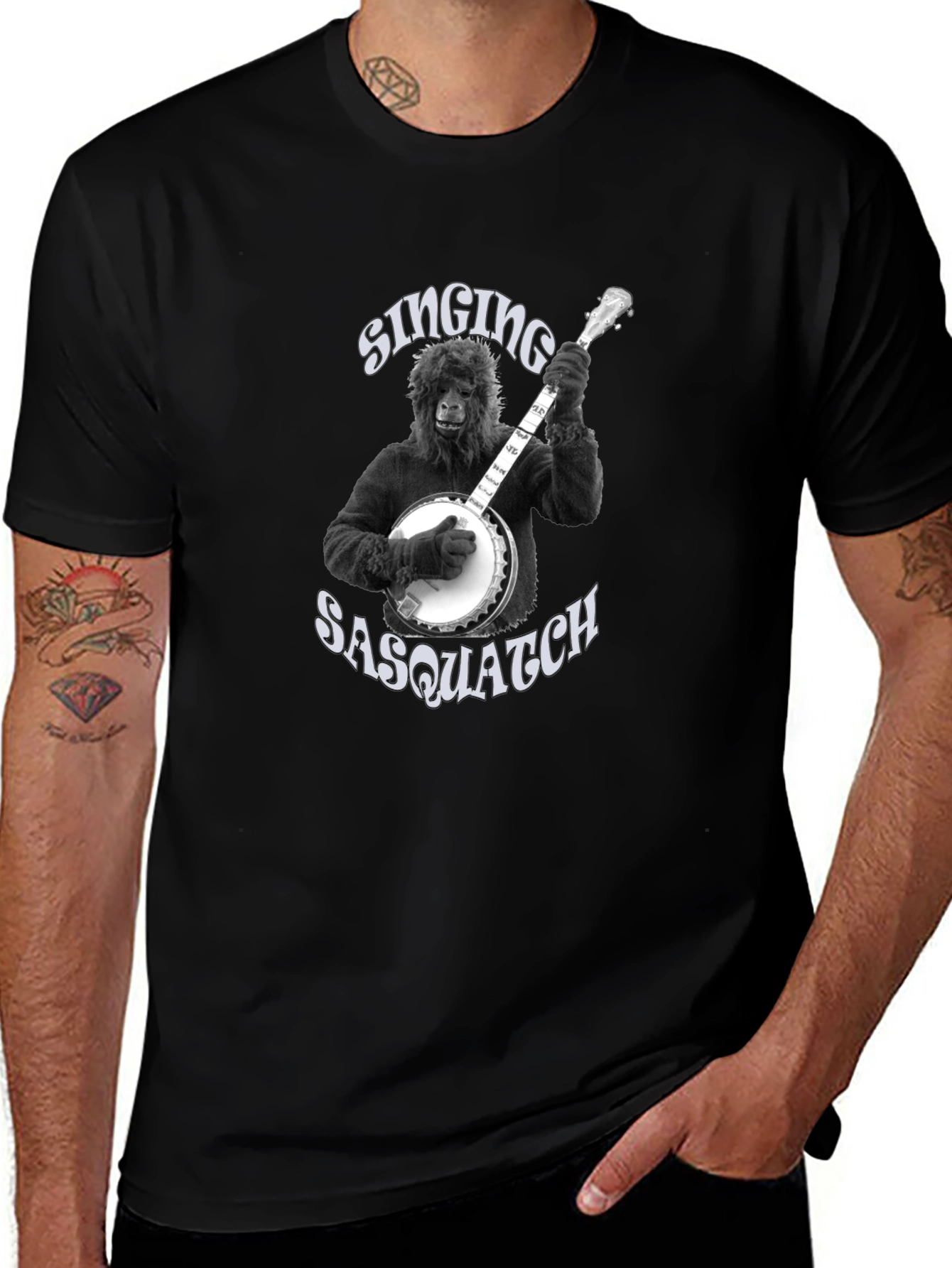 Variant 13 of Singing Sasquatch T-Shirt