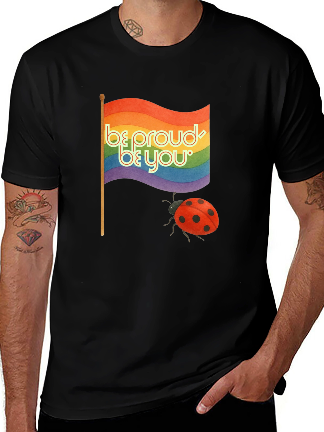 Be Proud Be You LGBTQ+ T-Shirt
