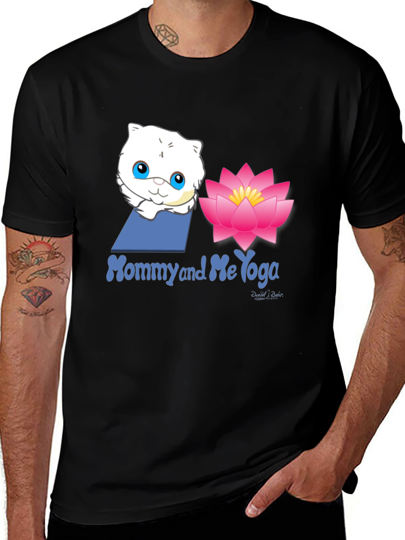 Variant 4 of Mommy and Me Yoga T-Shirt