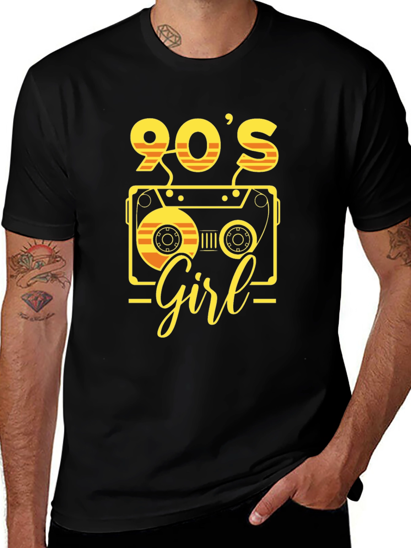 Variant 8 of 90's Girl Retro Cassette T-Shirt