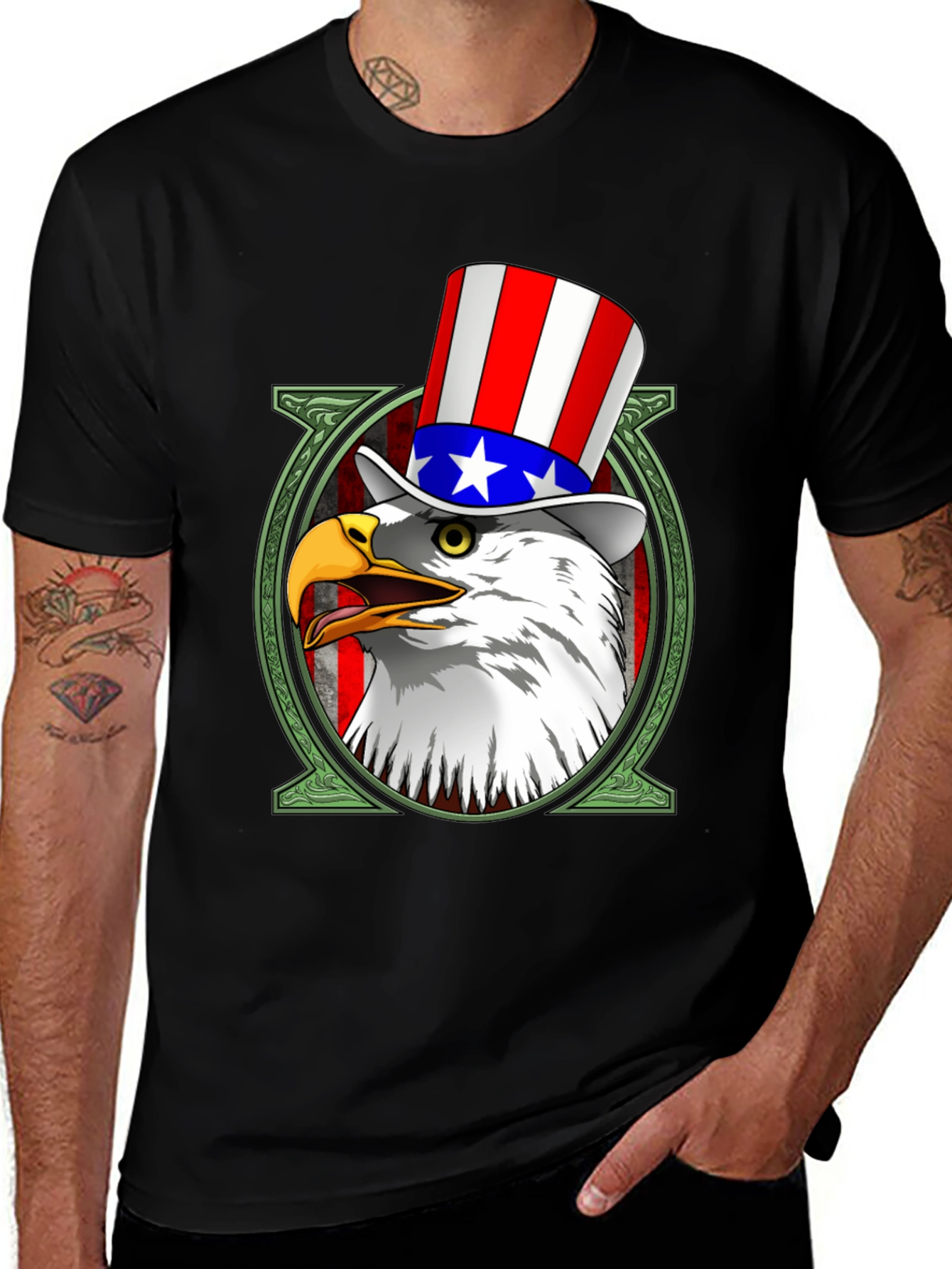 Patriotic Eagle T-Shirt - USA Pride