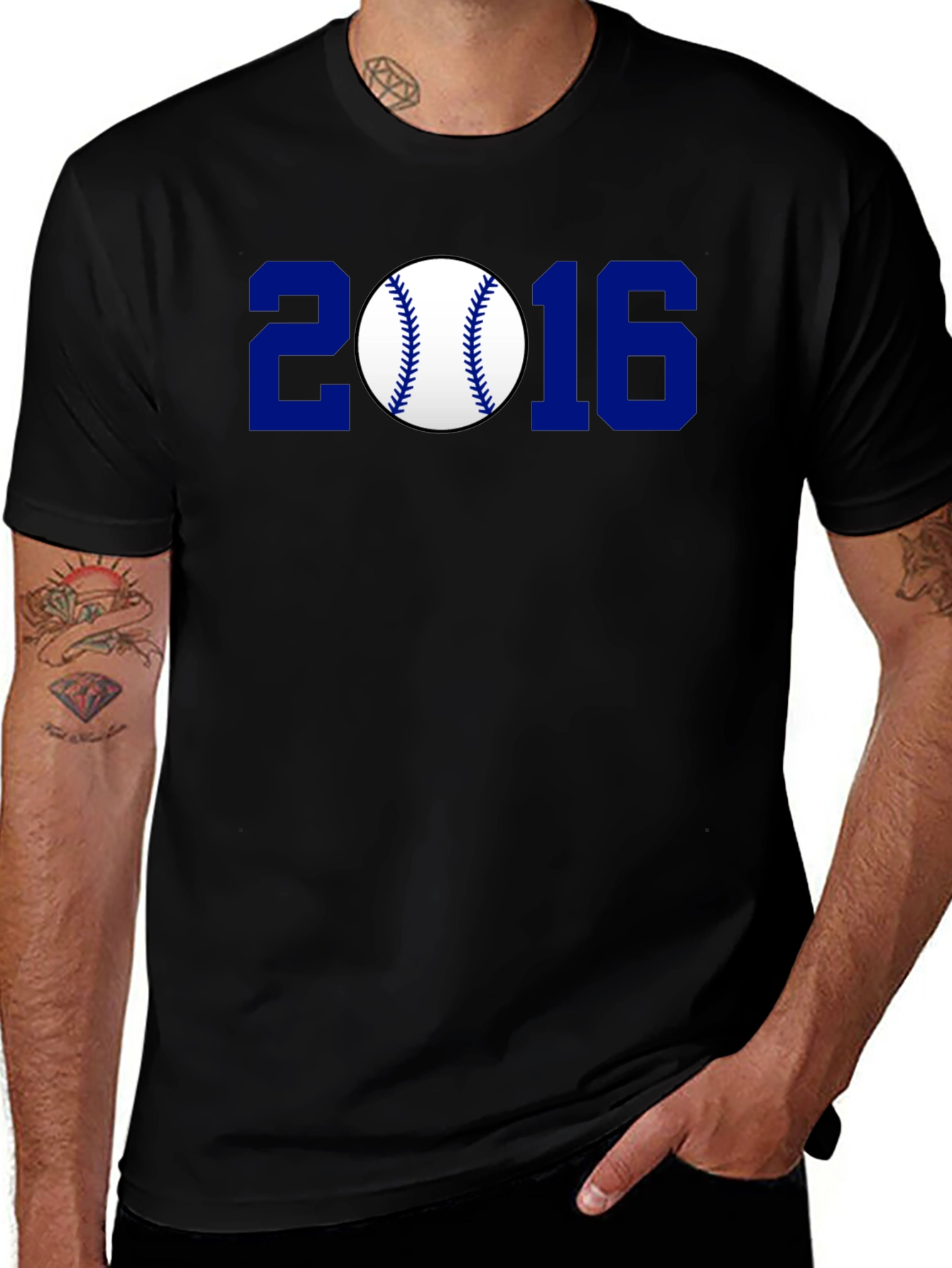 Variant 14 of 2016 Baseball Graphic T-Shirt