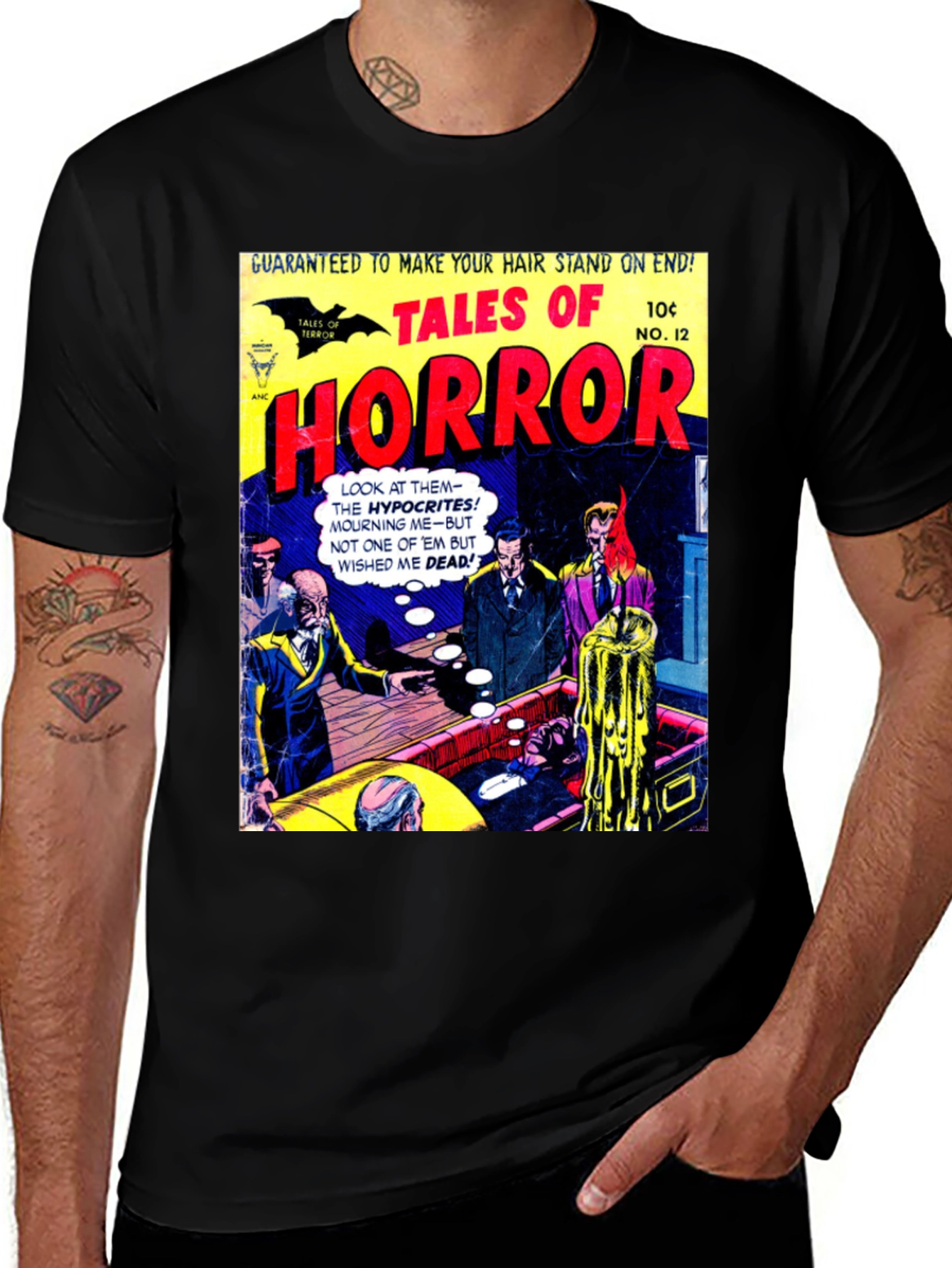 Tales of Horror Comic Book Cover T-Shirt