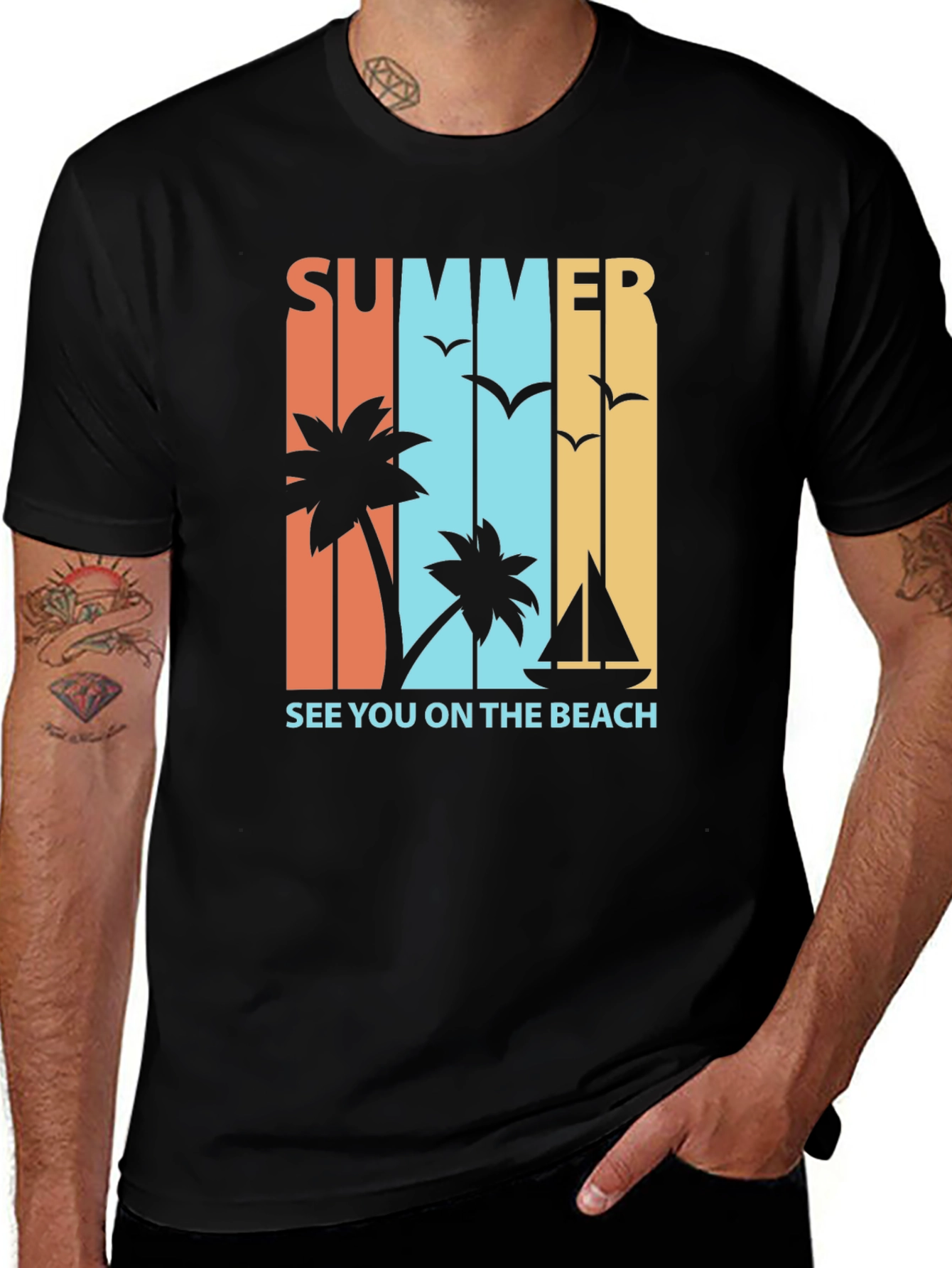 Variant 23 of Summer Beach T-Shirt - See You on the Beach