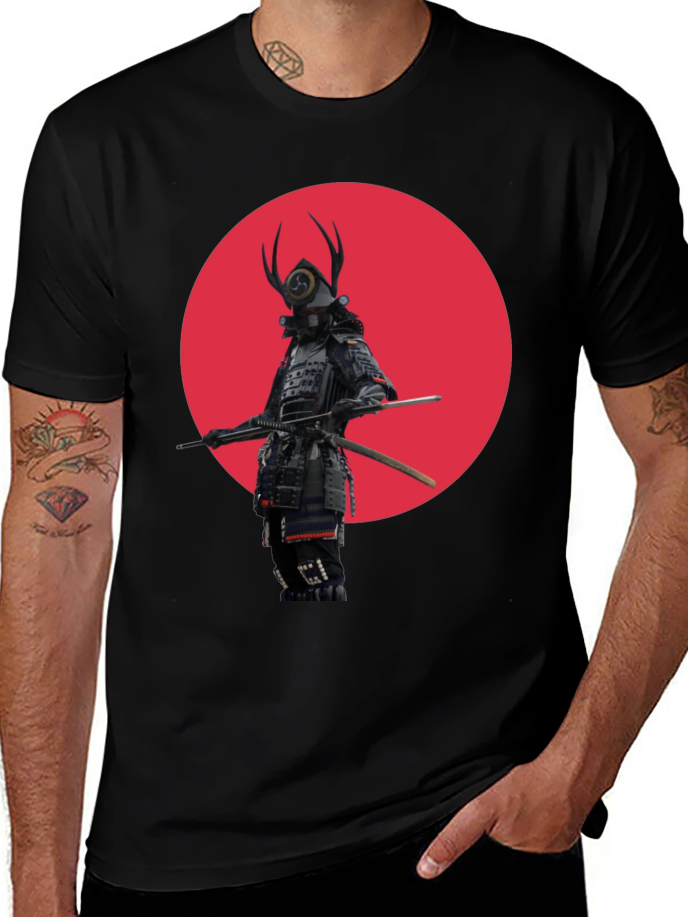 Samurai T-Shirt - Japanese Warrior Graphic Tee
