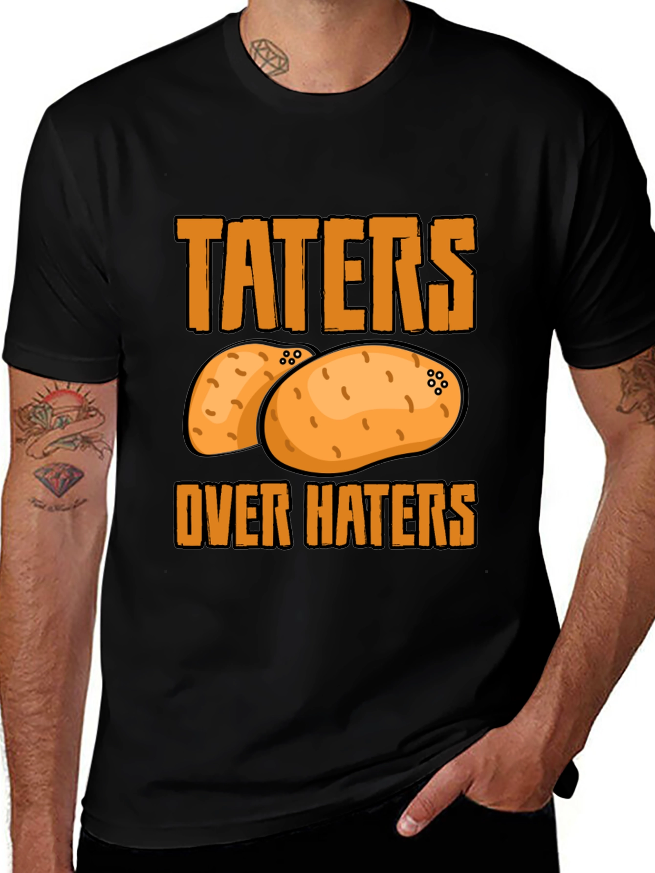 Variant 25 of Taters Over Haters Graphic Tee